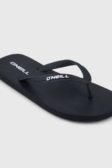Profile Small Logo Sandals Black Out
