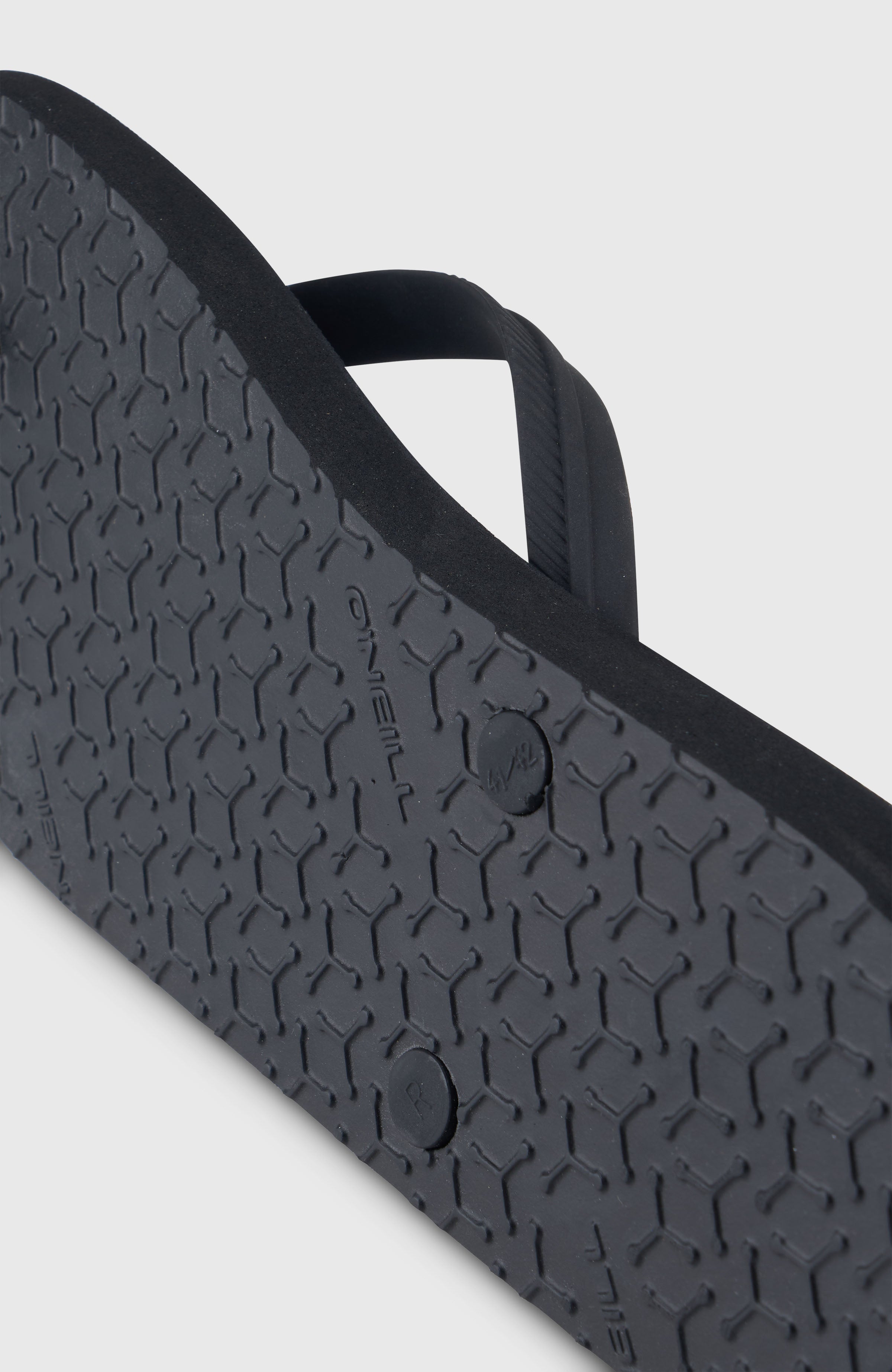 Profile Small Logo Sandals Black Out