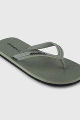 Profile Small Logo Sandals Military Green