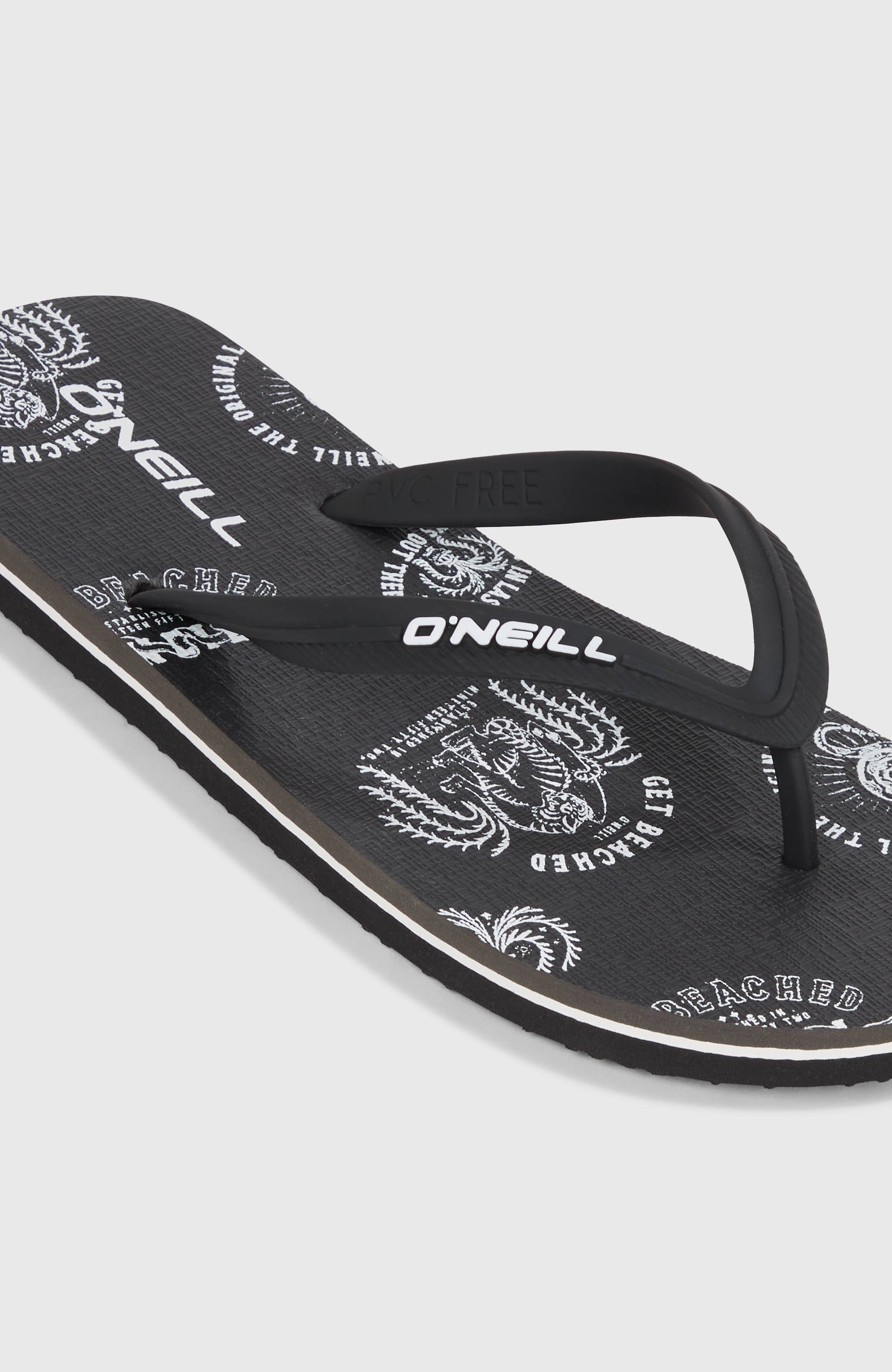 Profile Graphic Sandals Black Mystical