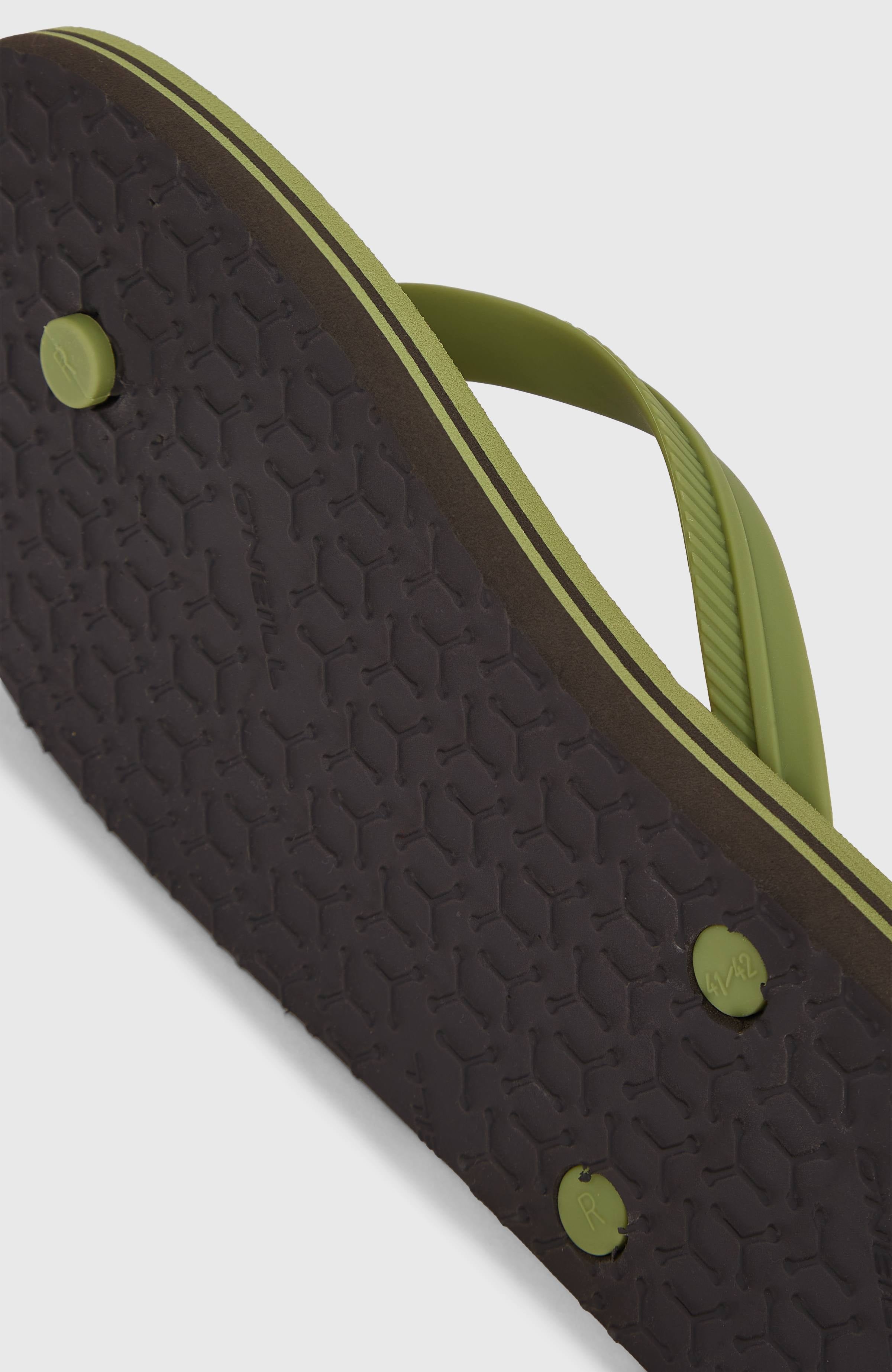 Profile Graphic Sandals Green Dusty Flower