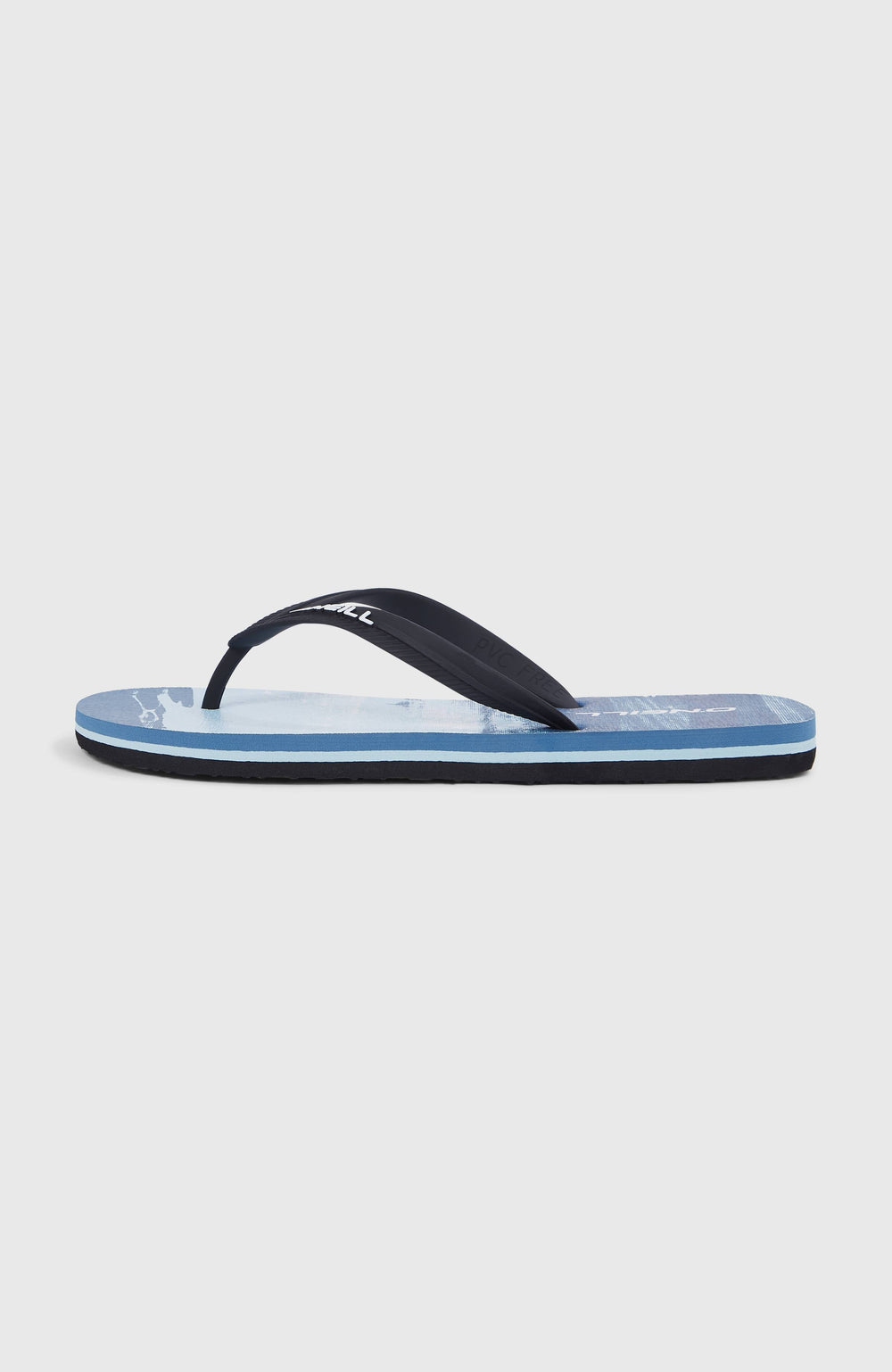 Profile Graphic Sandals Blue Melted Texture