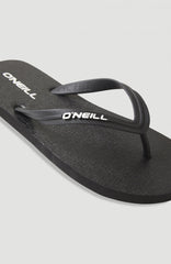 Profile Small Logo Sandals Black Out
