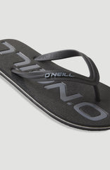 Profile Logo Sandals Black Out