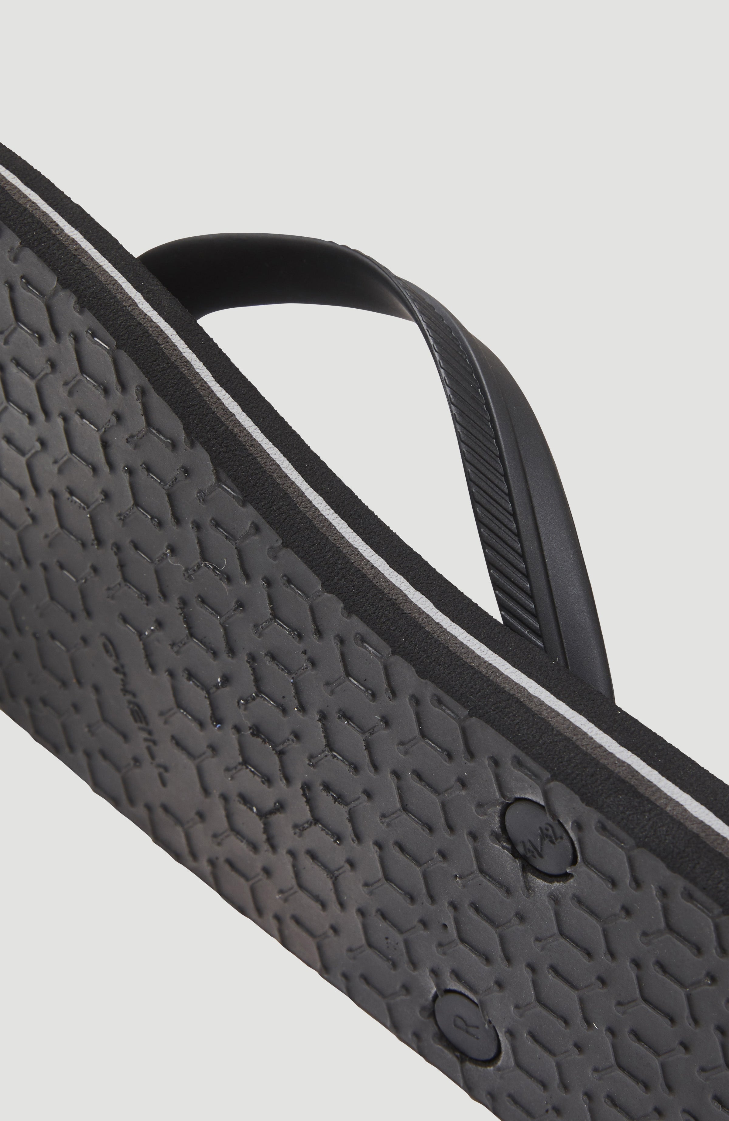 Profile Logo Sandals Black Out