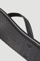 Profile Logo Sandals Black Out