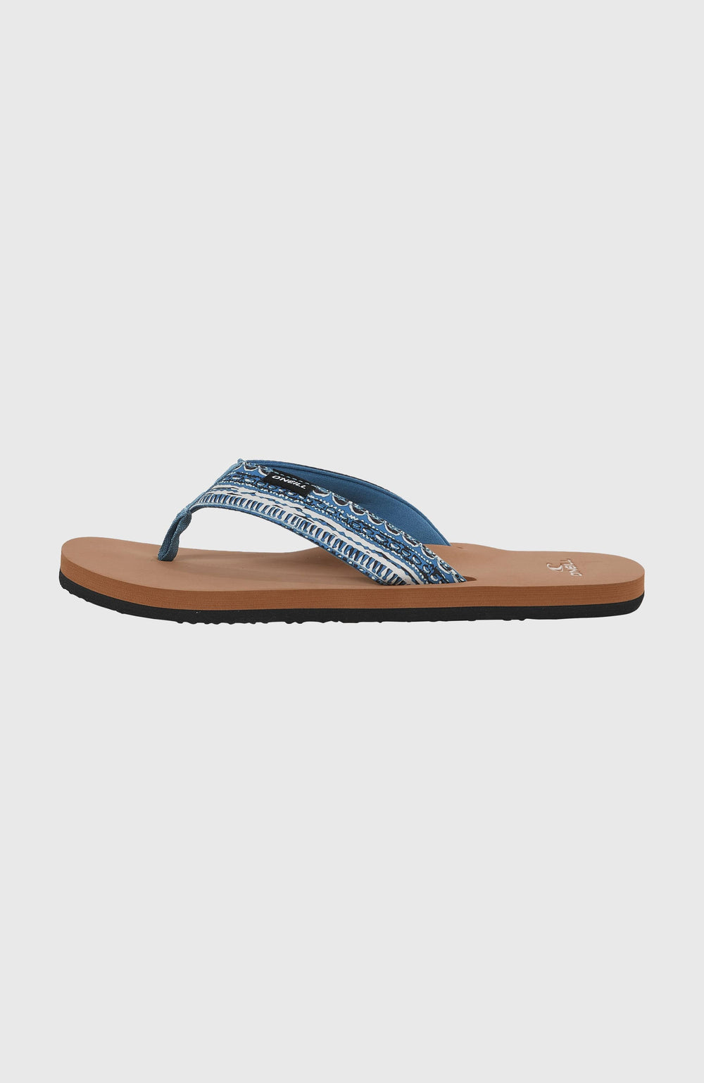 O’Neill Fabric Sandals Blue Pressed Lines