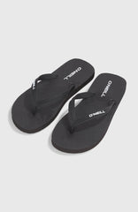Profile Small Logo Sandals Black Out