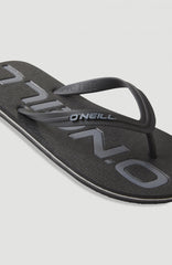 Profile Logo Sandals Black Out