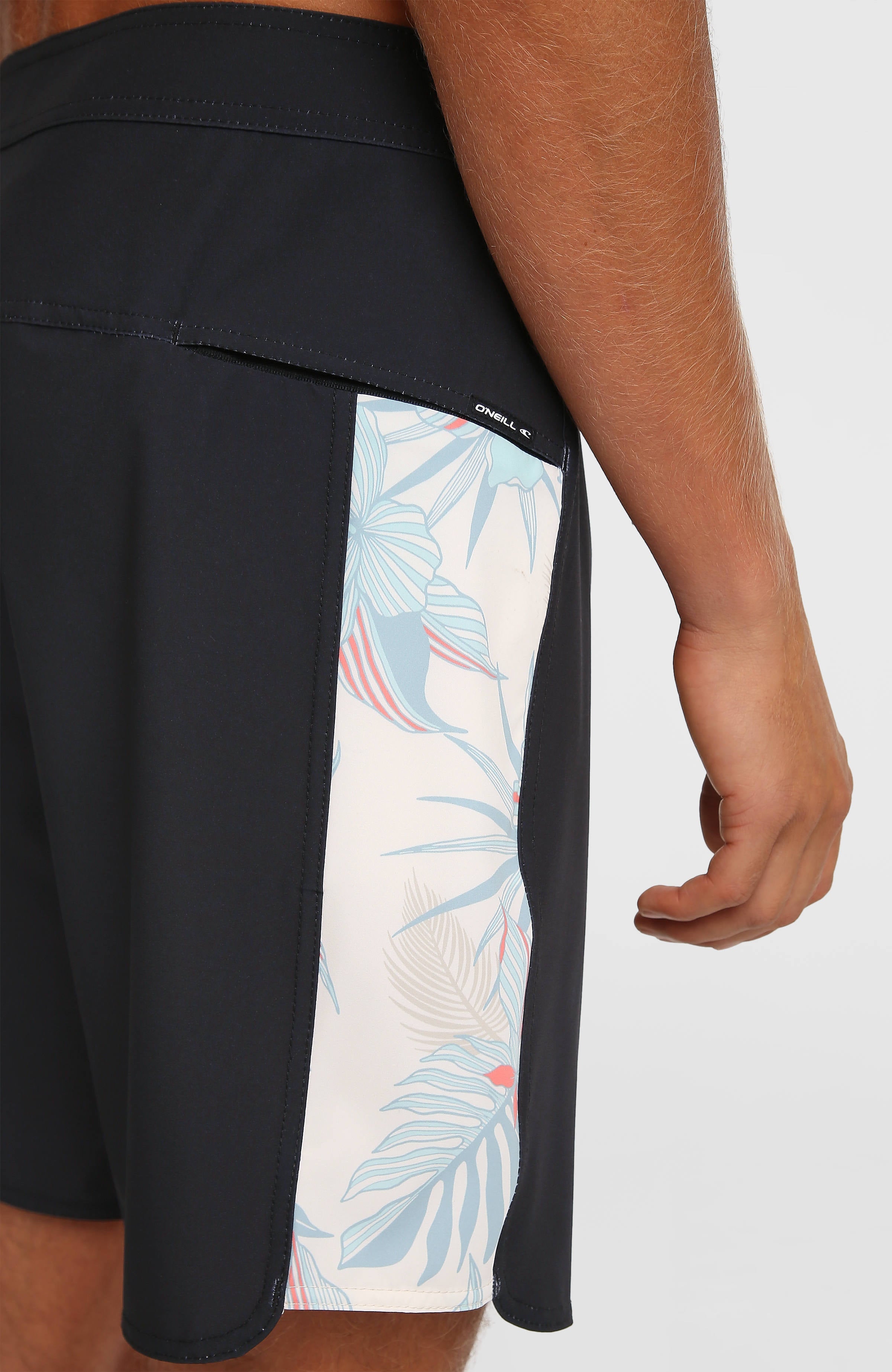 Hyperfreak Tech Panel 18'' Boardshorts Black Tech Panel