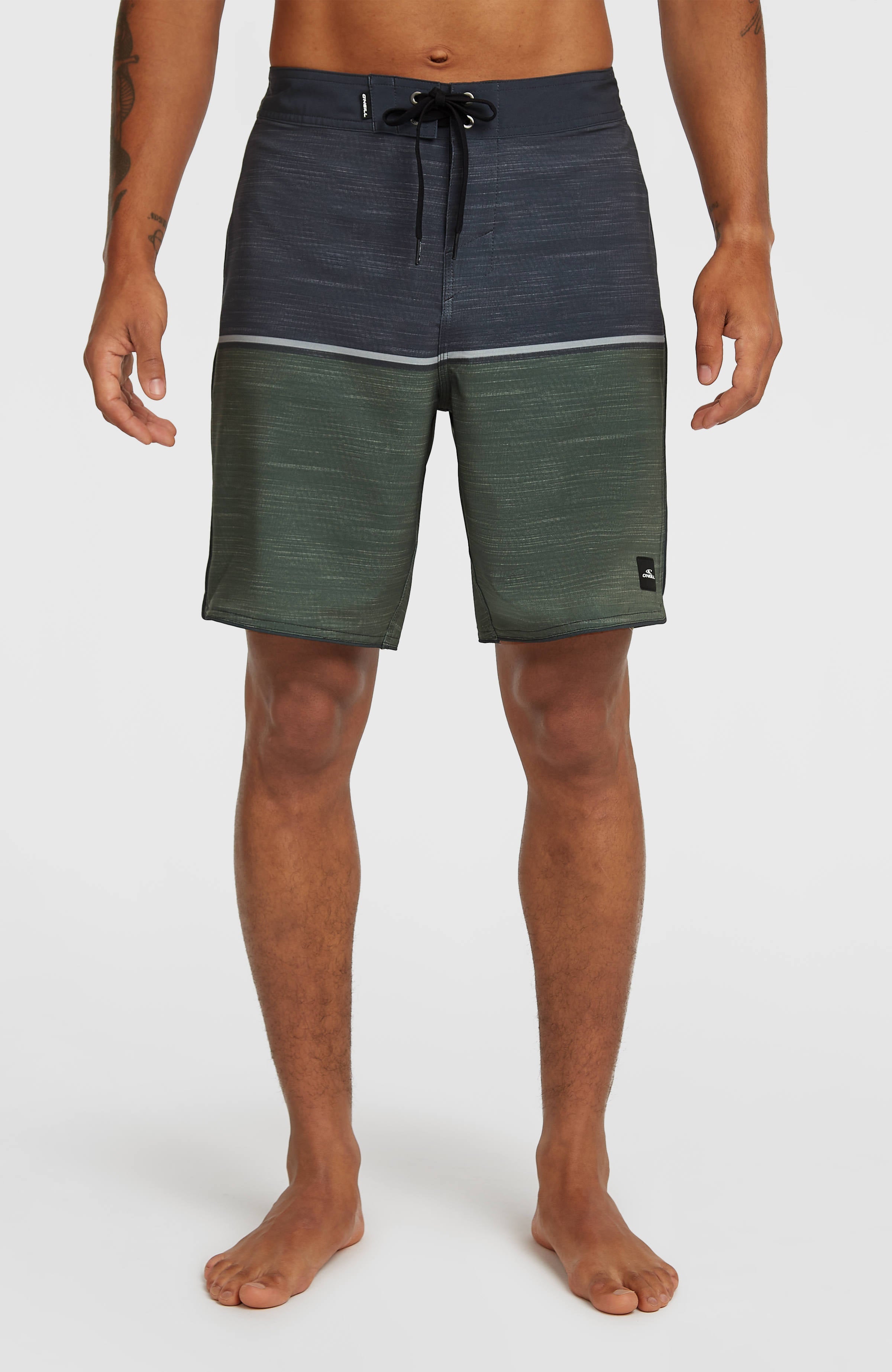 Hyperfreak Mysto Block 19'' Boardshorts Dark Olive Mysto Block