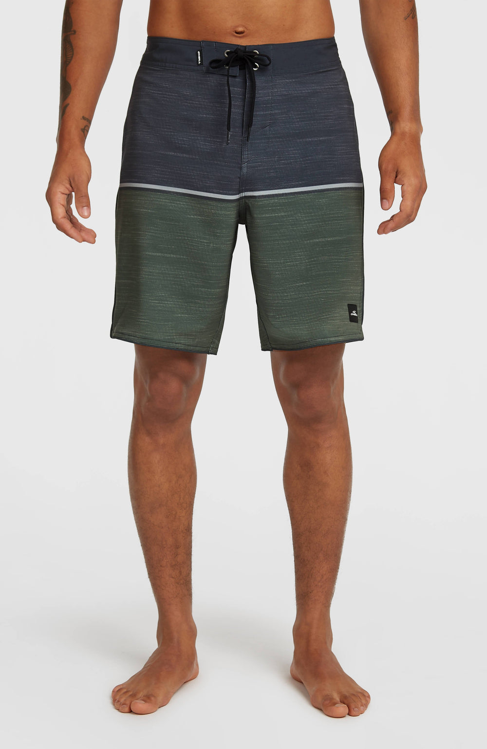 Hyperfreak Mysto Block 19'' Boardshorts Dark Olive Mysto Block