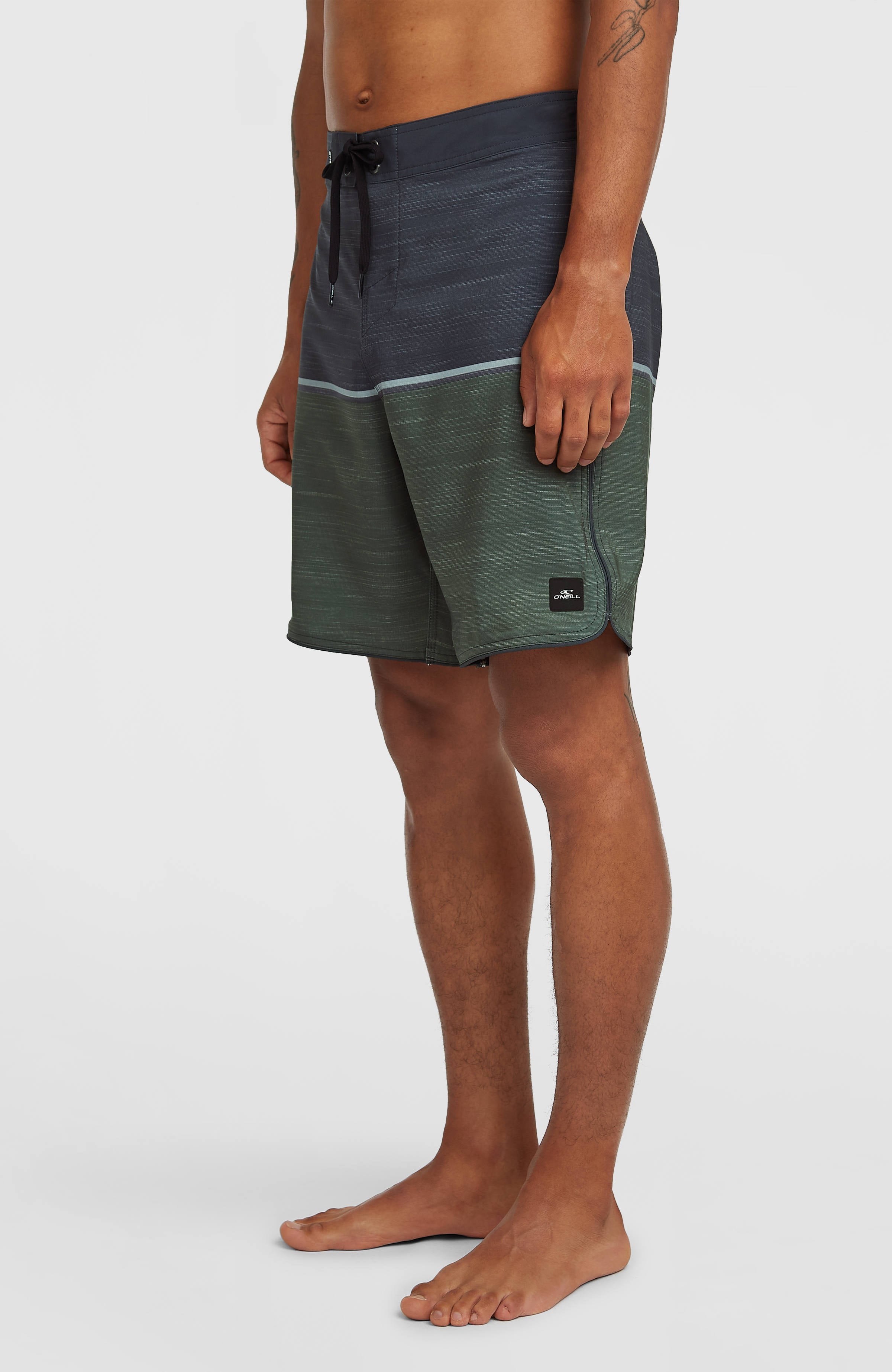 Hyperfreak Mysto Block 19'' Boardshorts Dark Olive Mysto Block