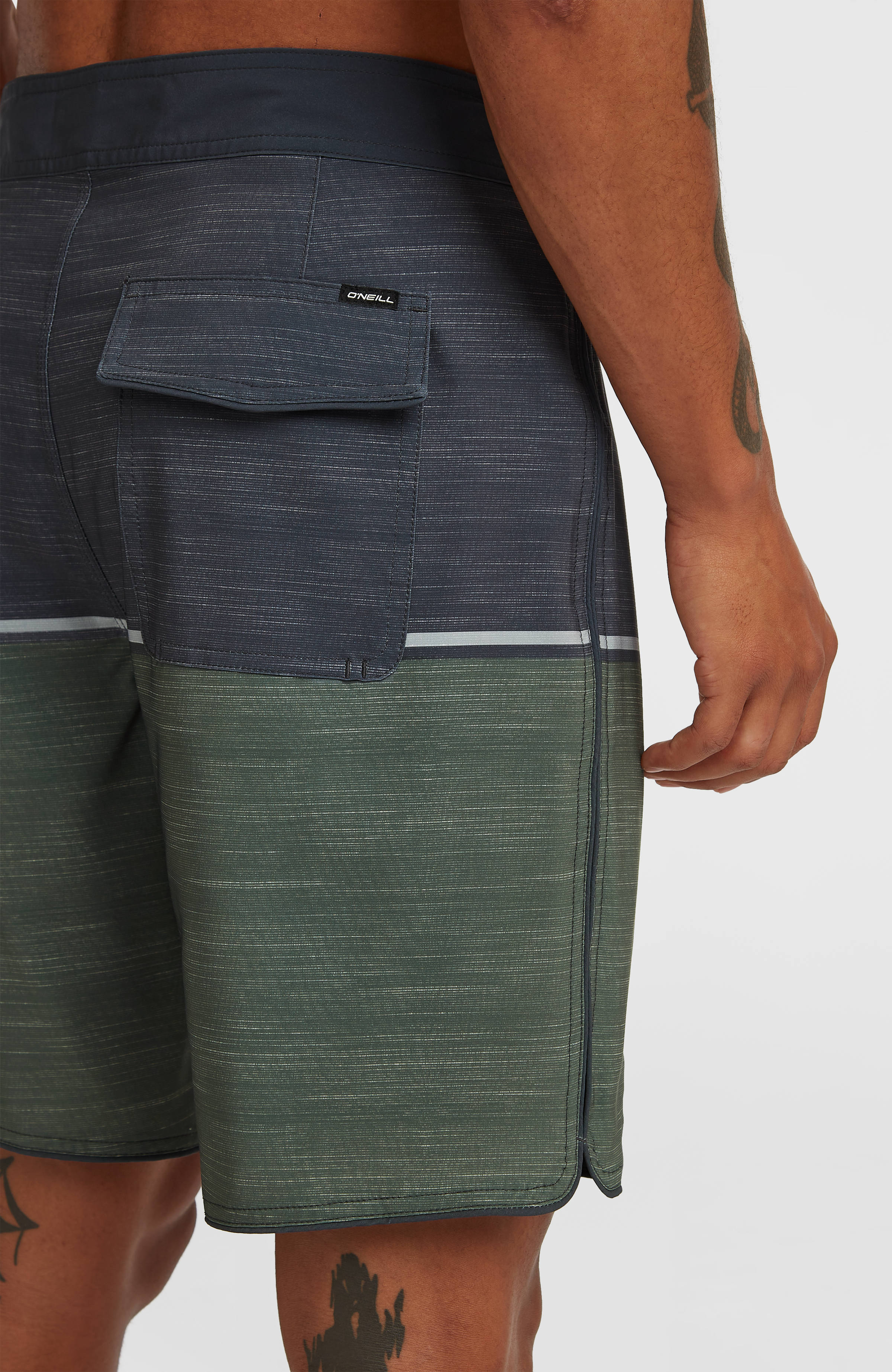 Hyperfreak Mysto Block 19'' Boardshorts Dark Olive Mysto Block