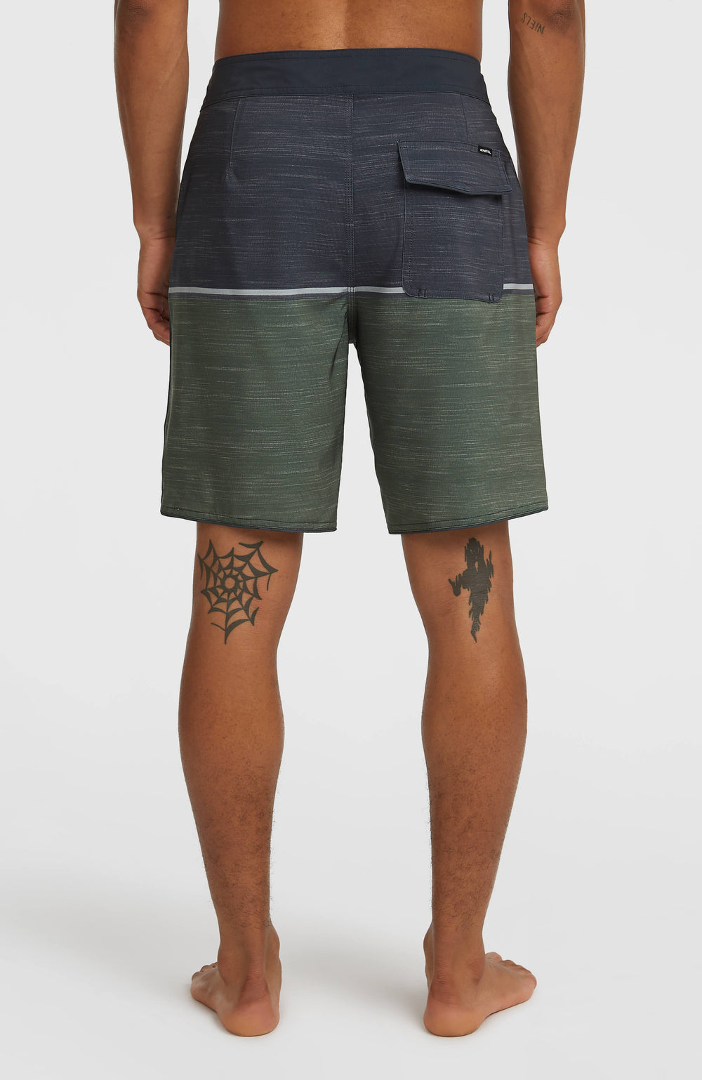 Hyperfreak Mysto Block 19'' Boardshorts Dark Olive Mysto Block