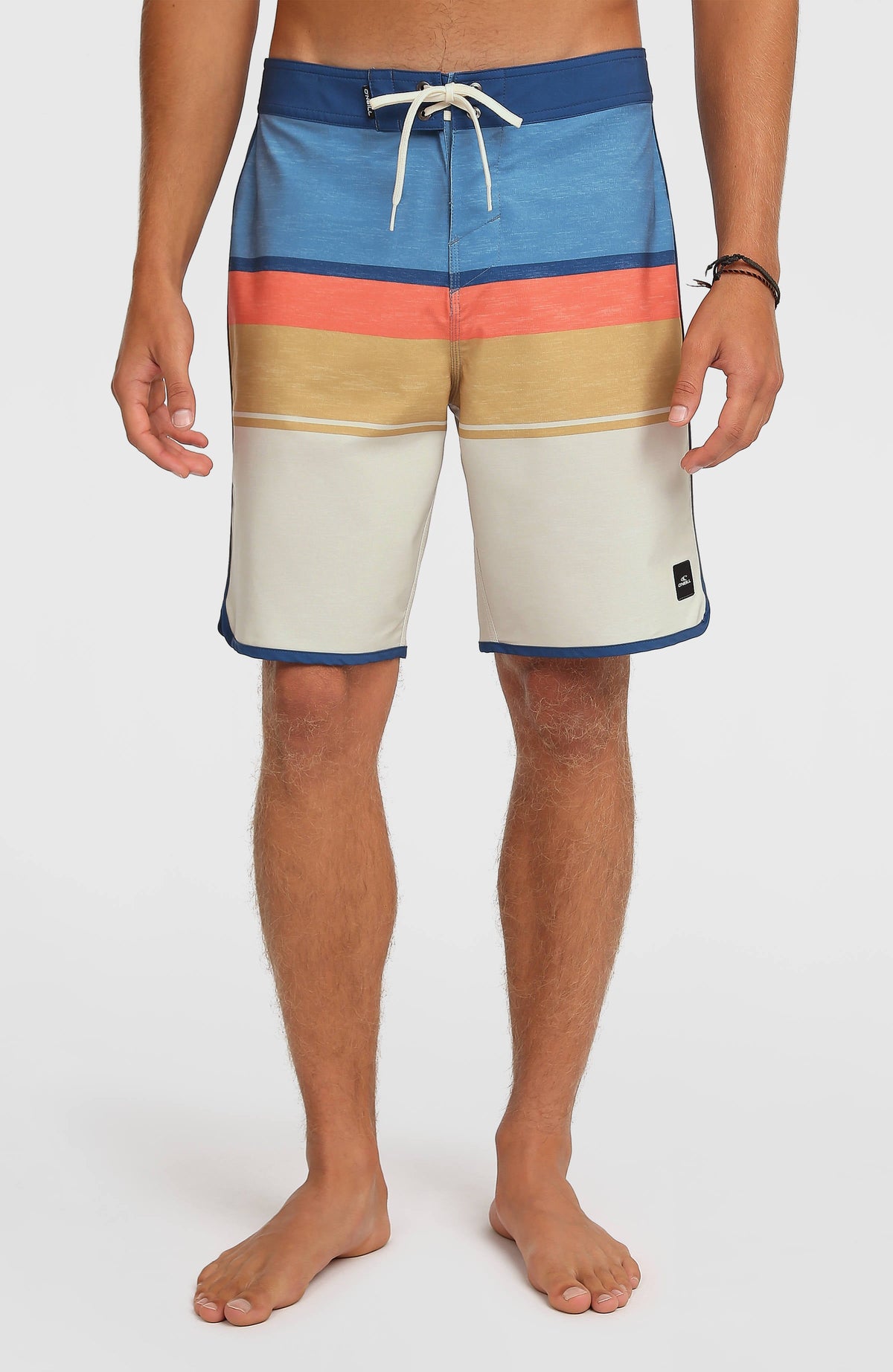 Lennox Scallop 19'' Boardshorts Light Khaki Lennox Scallop
