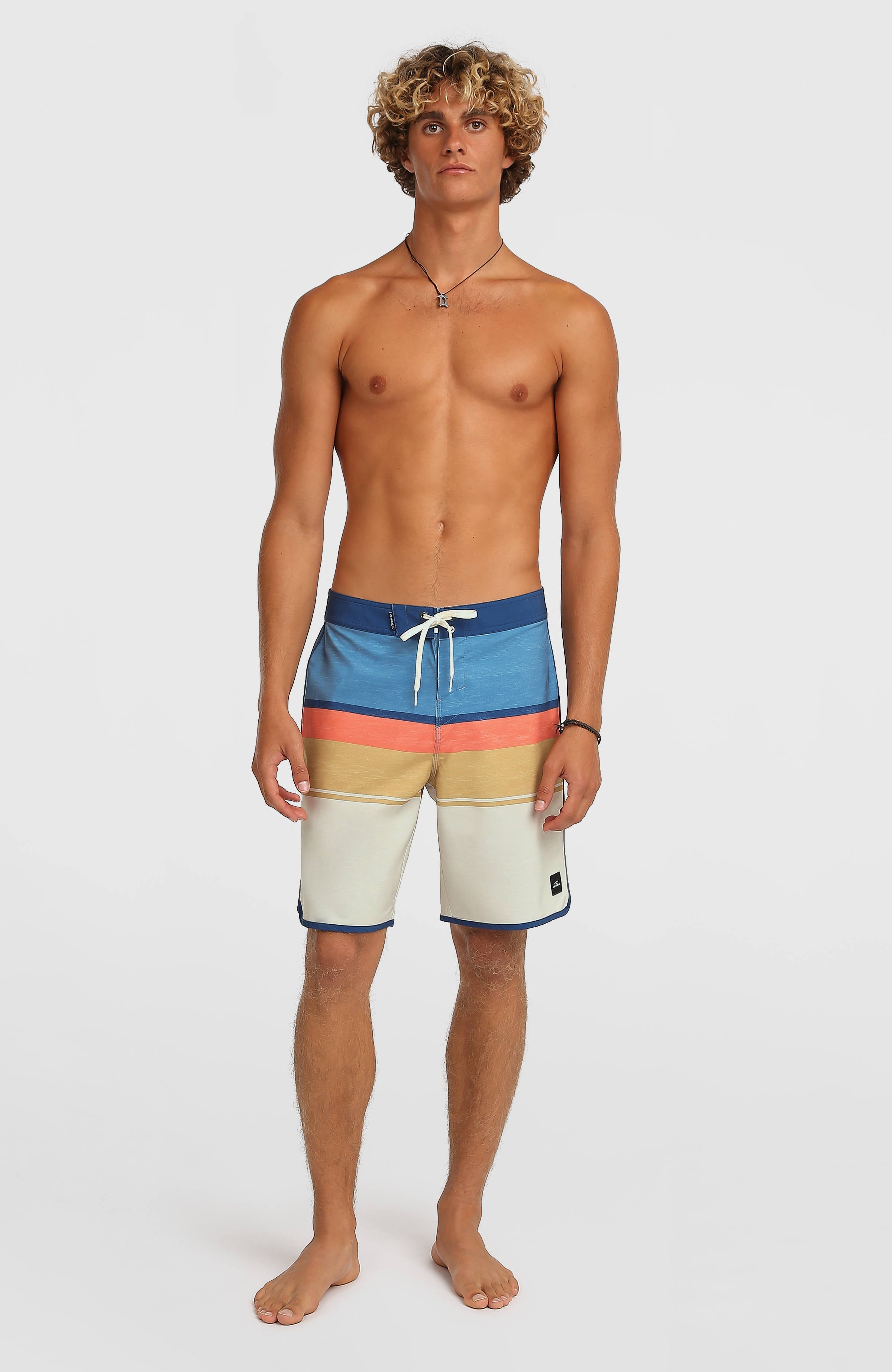 Lennox Scallop 19'' Boardshorts Light Khaki Lennox Scallop