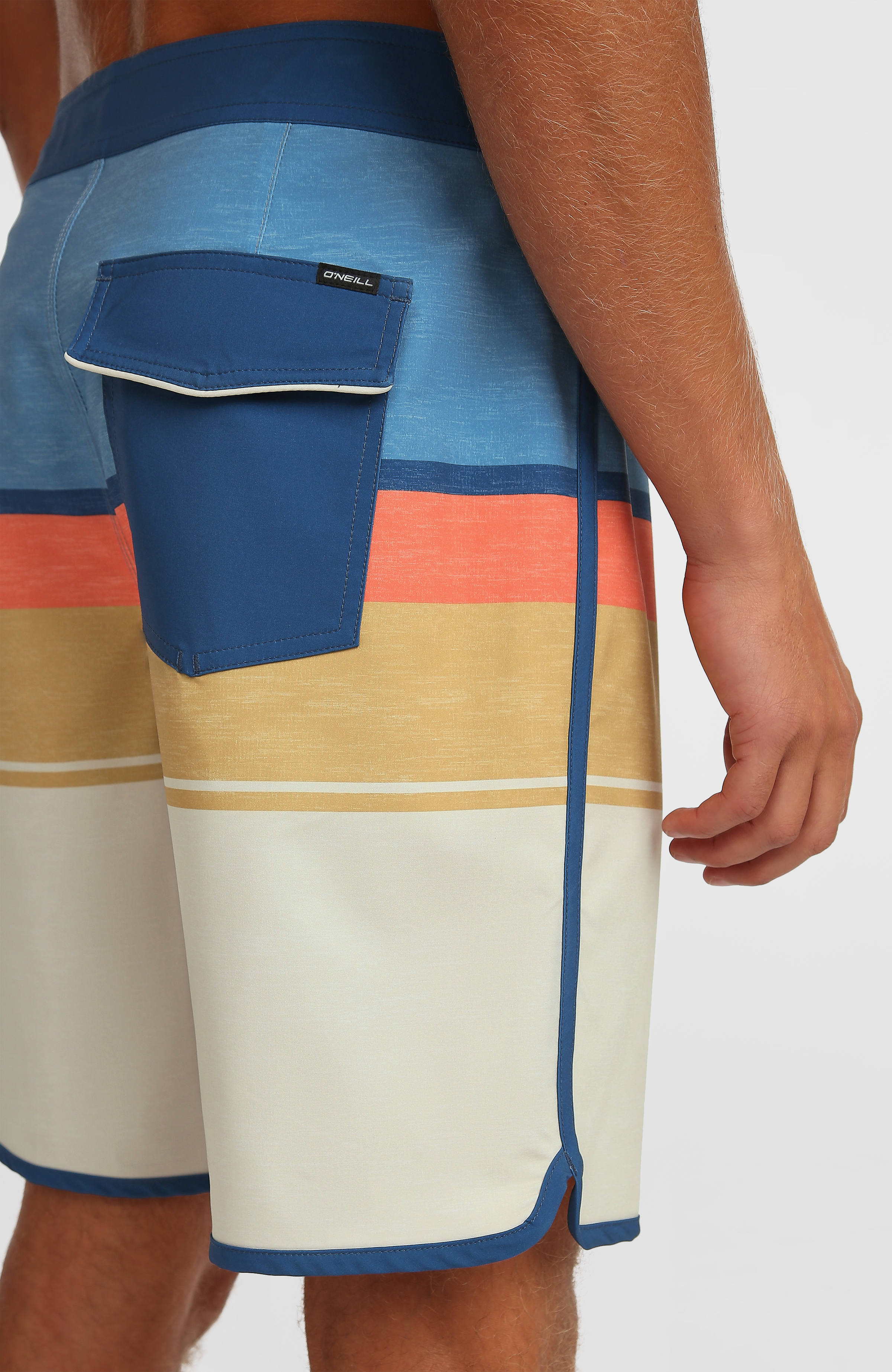 Lennox Scallop 19'' Boardshorts Light Khaki Lennox Scallop