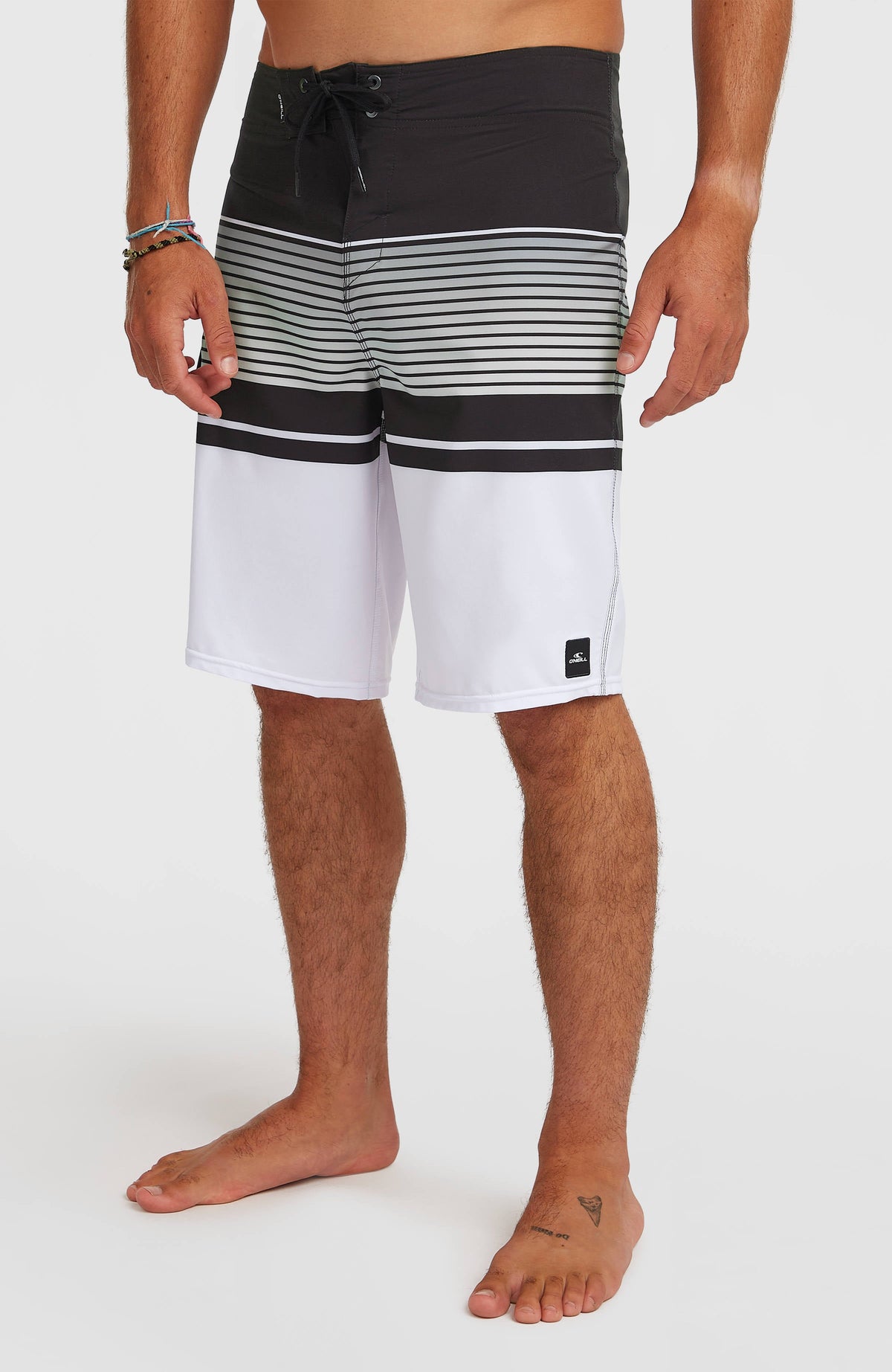 Lennox Stripe 21'' Boardshorts White Lennox Stripe