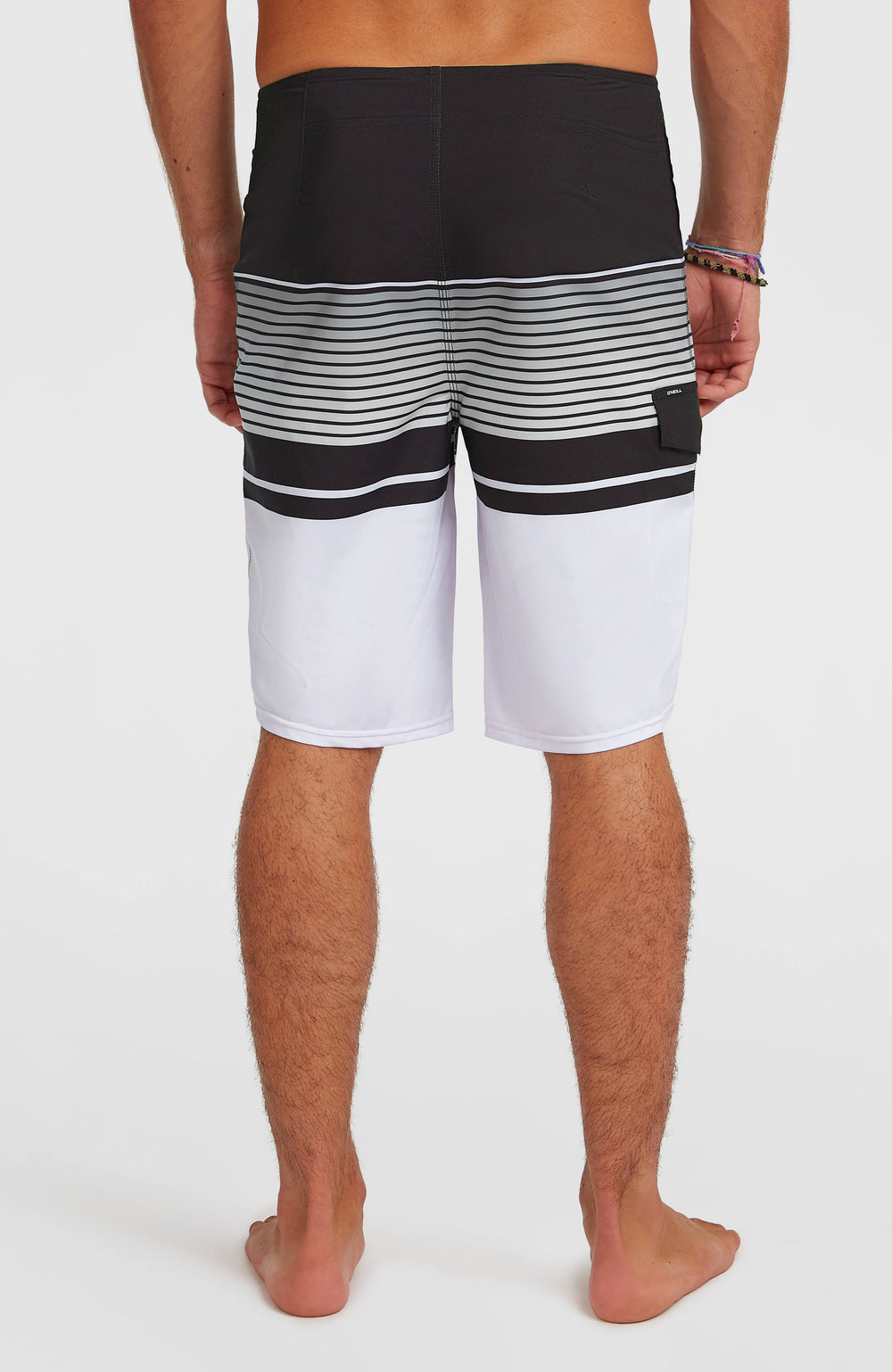 Lennox Stripe 21'' Boardshorts White Lennox Stripe