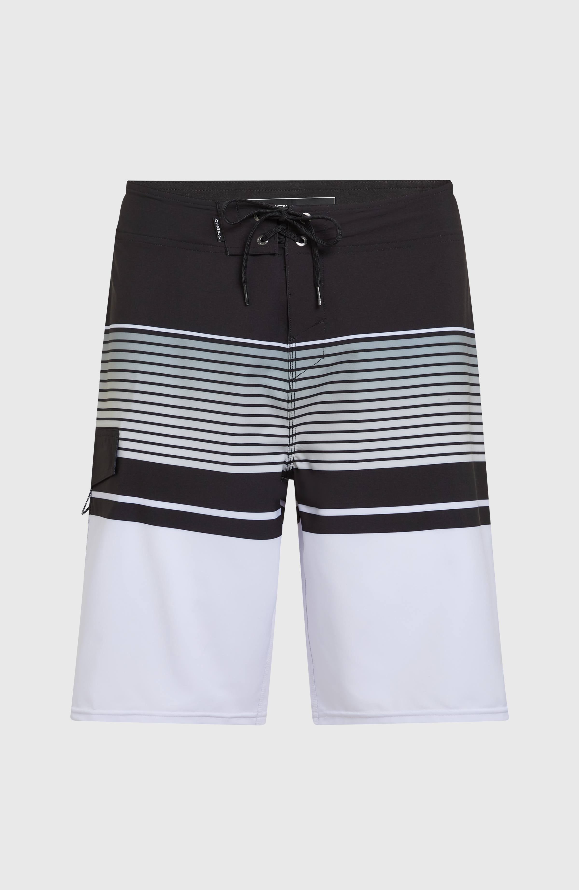 Lennox Stripe 21'' Boardshorts White Lennox Stripe