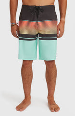 Lennox Stripe 21'' Boardshorts Canal Blue Lennox Stripe