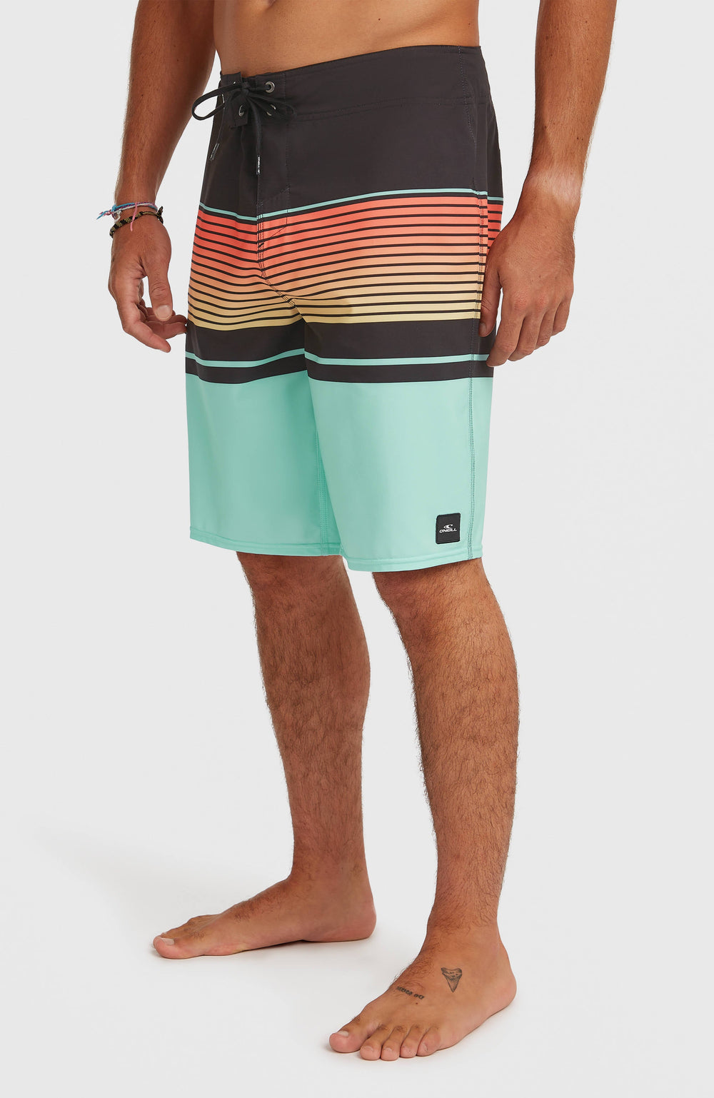 Lennox Stripe 21'' Boardshorts Canal Blue Lennox Stripe