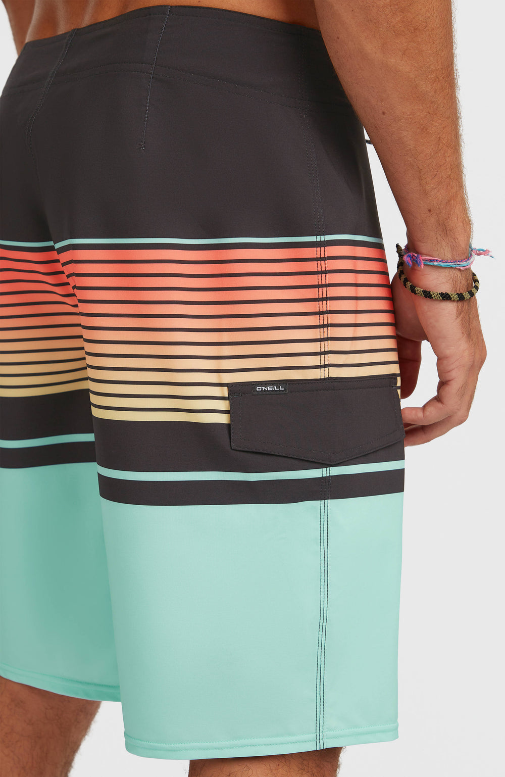Lennox Stripe 21'' Boardshorts Canal Blue Lennox Stripe