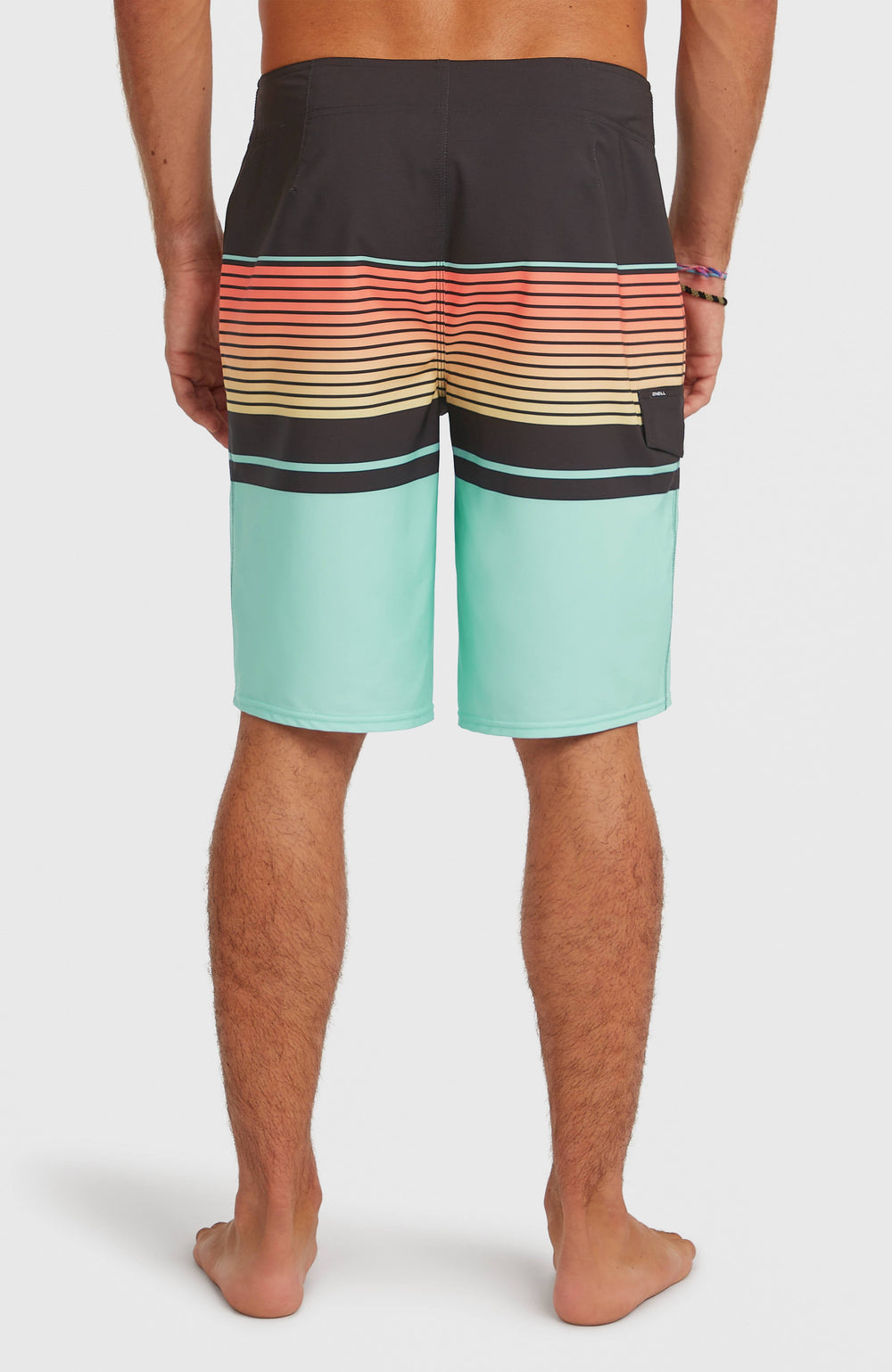 Lennox Stripe 21'' Boardshorts Canal Blue Lennox Stripe