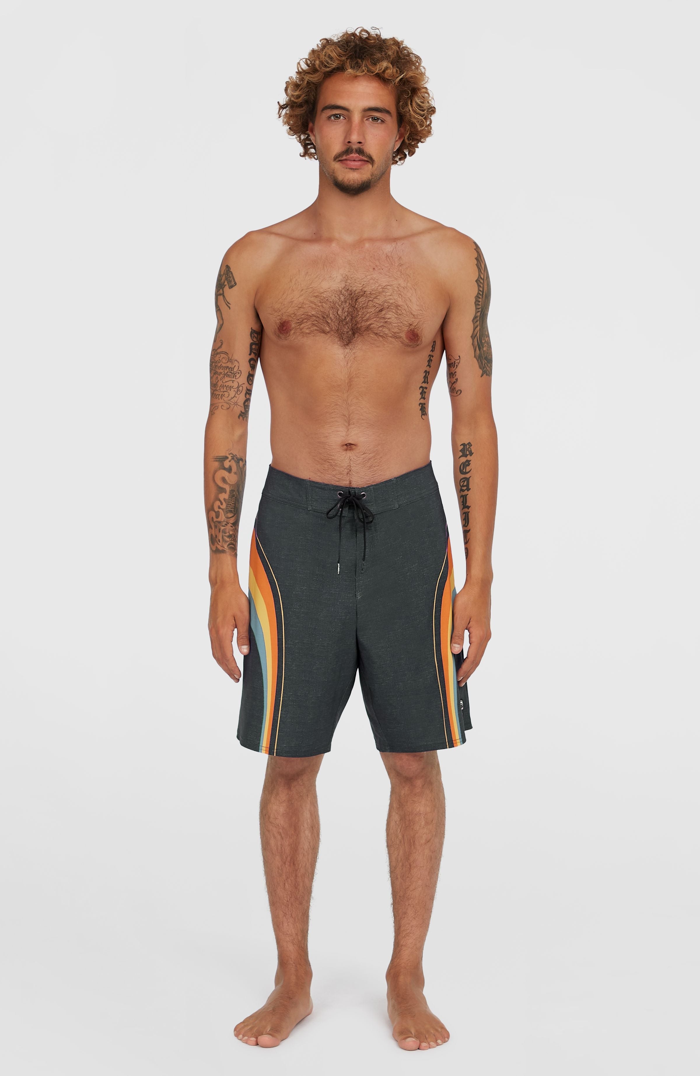 O'Riginals Longboard 19'' Boardshorts Black Originals Stripe