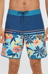 Cruzer Scallop 18'' Boardshorts Indigo Scallop