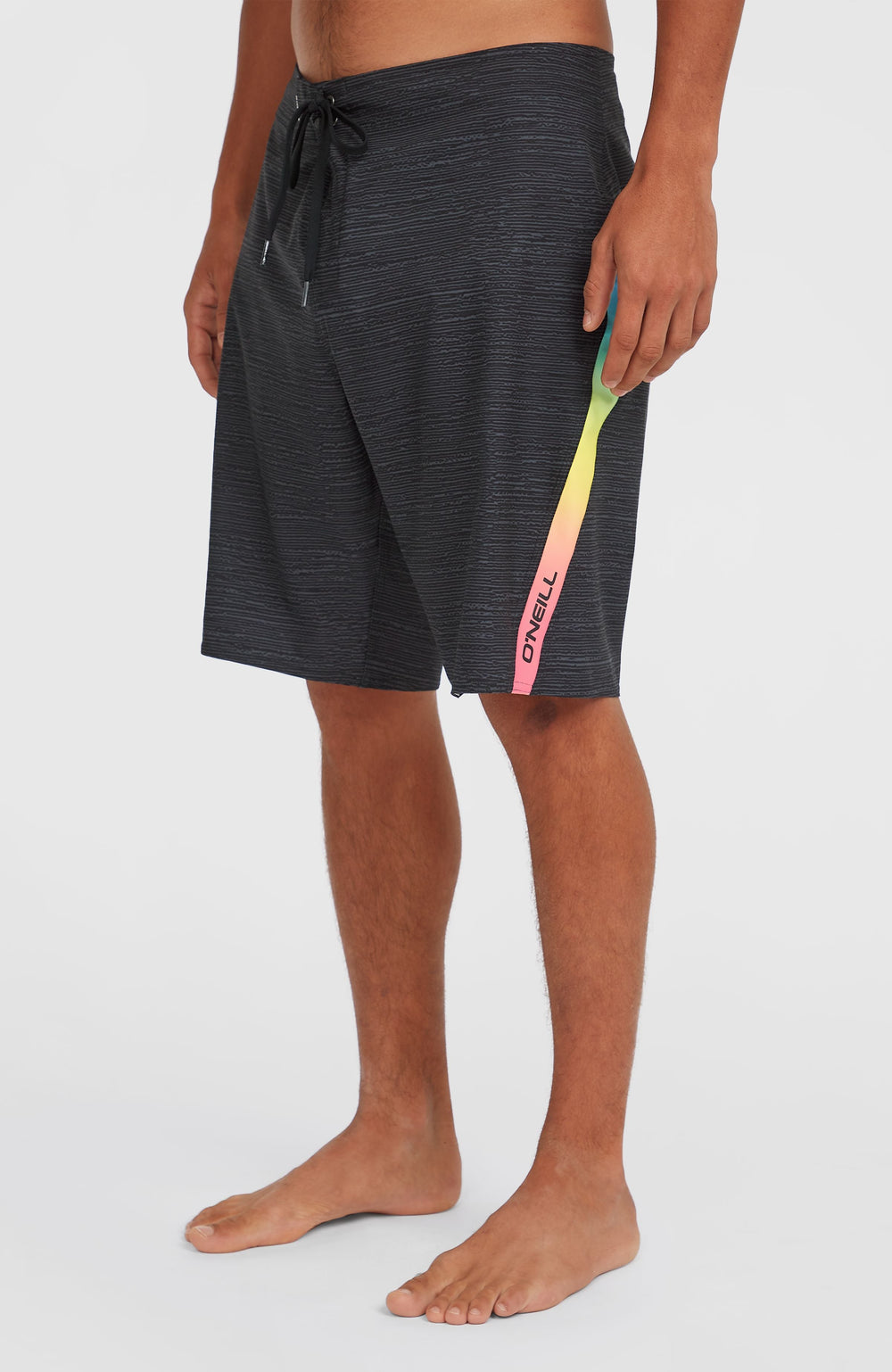 Superfreak 20'' Boardshorts Black Multi Colour Panel