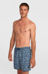 O'Neill Print 16'' Swimshorts Dark Blue Bricks