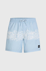 O'Neill Uni Flower 16'' Swimshorts Light Blue Tropical Stripe