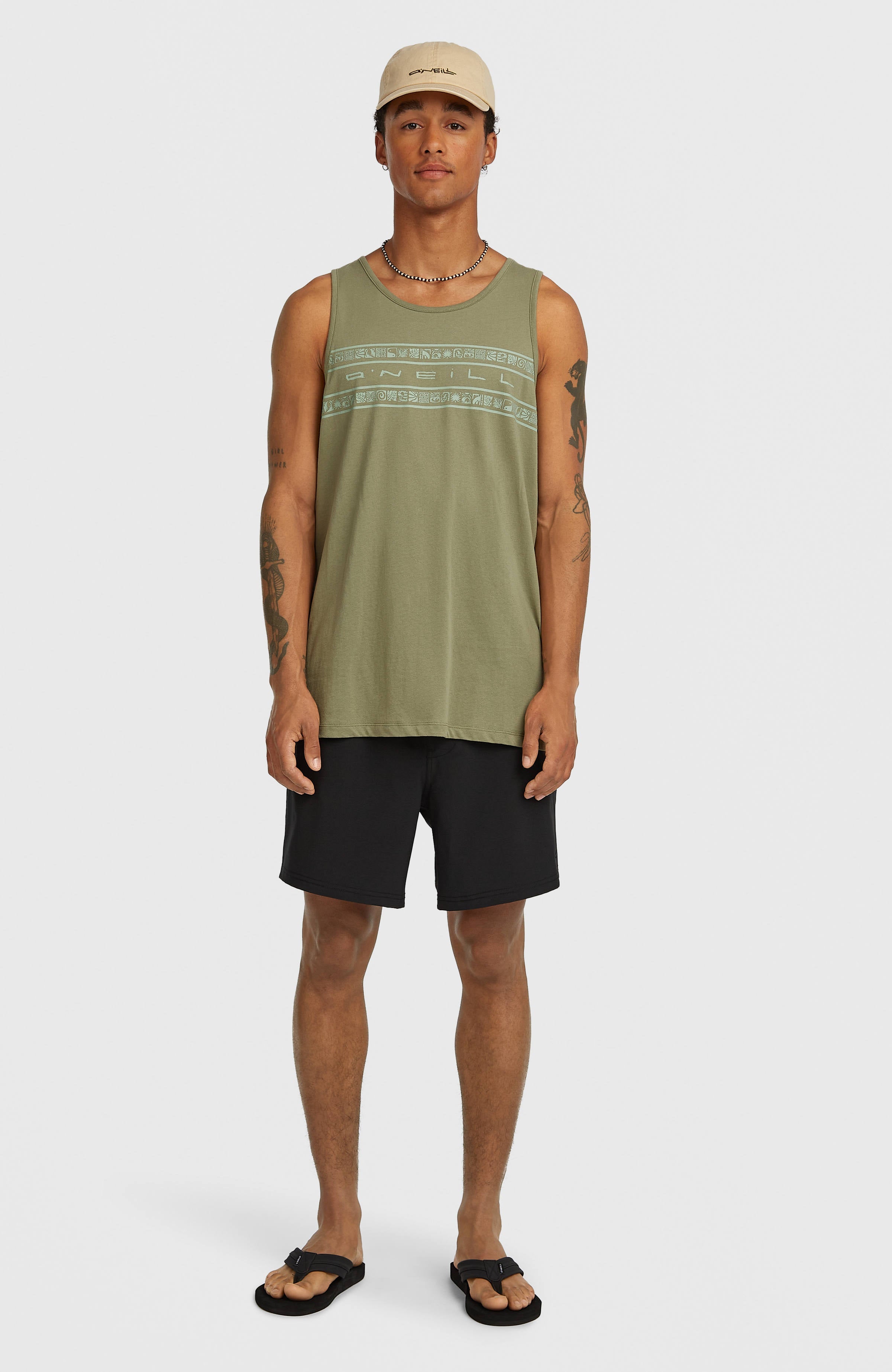 Pocket Print 16'' Swimshorts Black Out