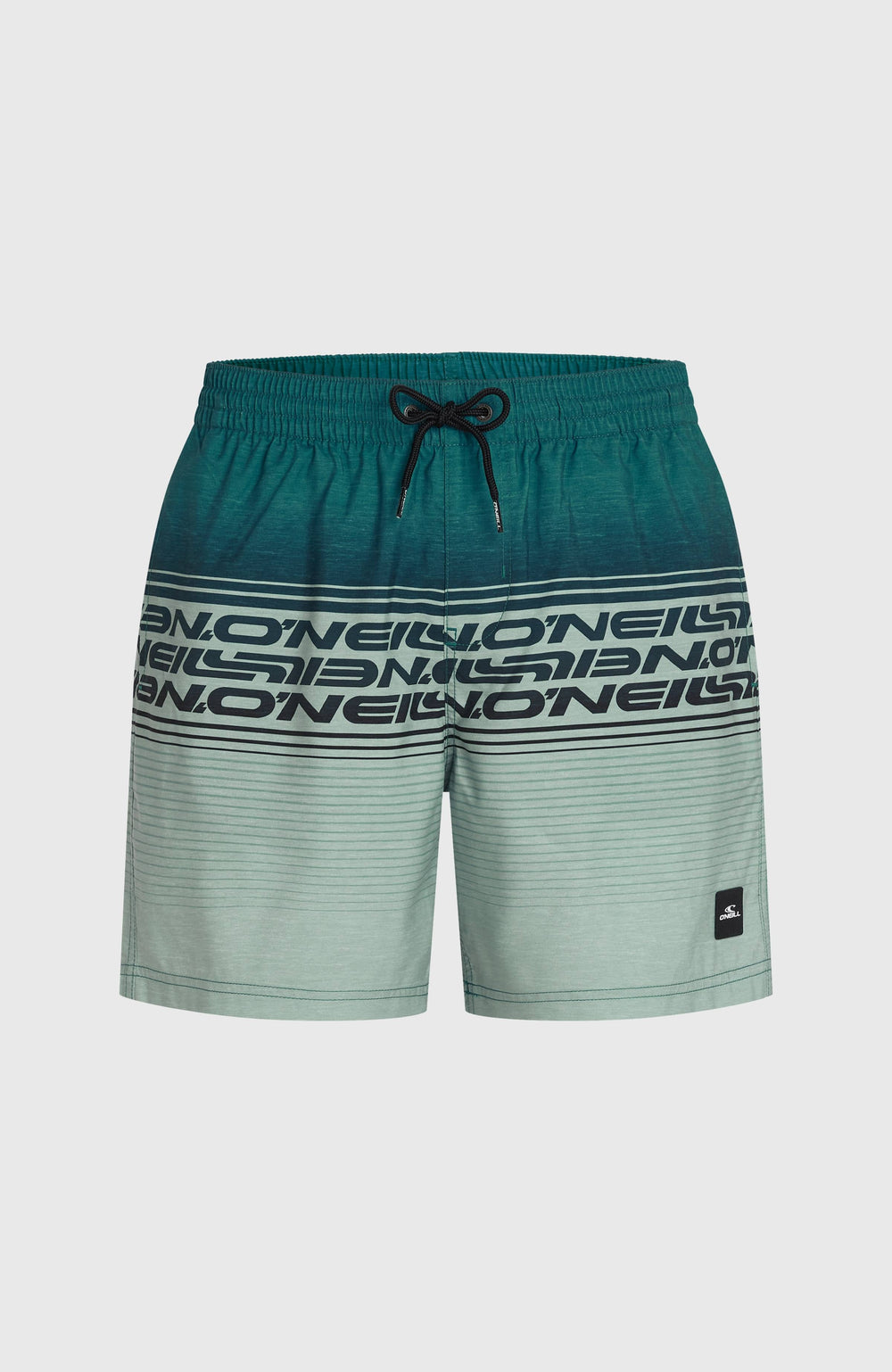 Logo Stripe 16'' Swimshorts Green Heritage Stripe