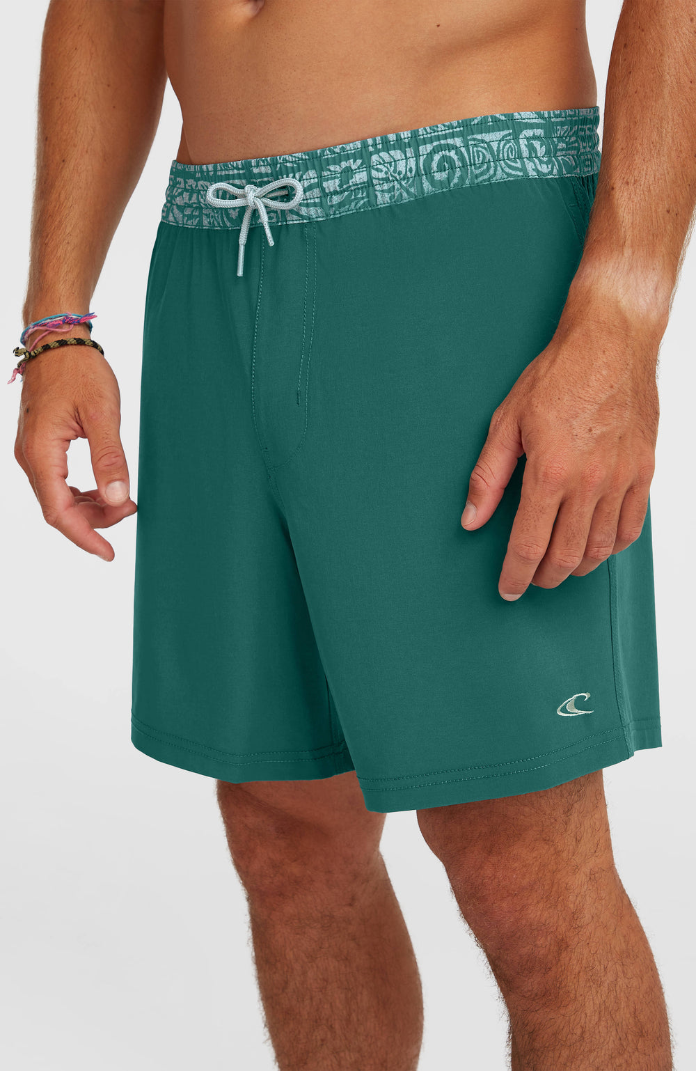 Pocket Print 16'' Swimshorts Botanical Heat