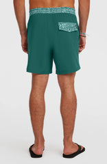 Pocket Print 16'' Swimshorts Botanical Heat