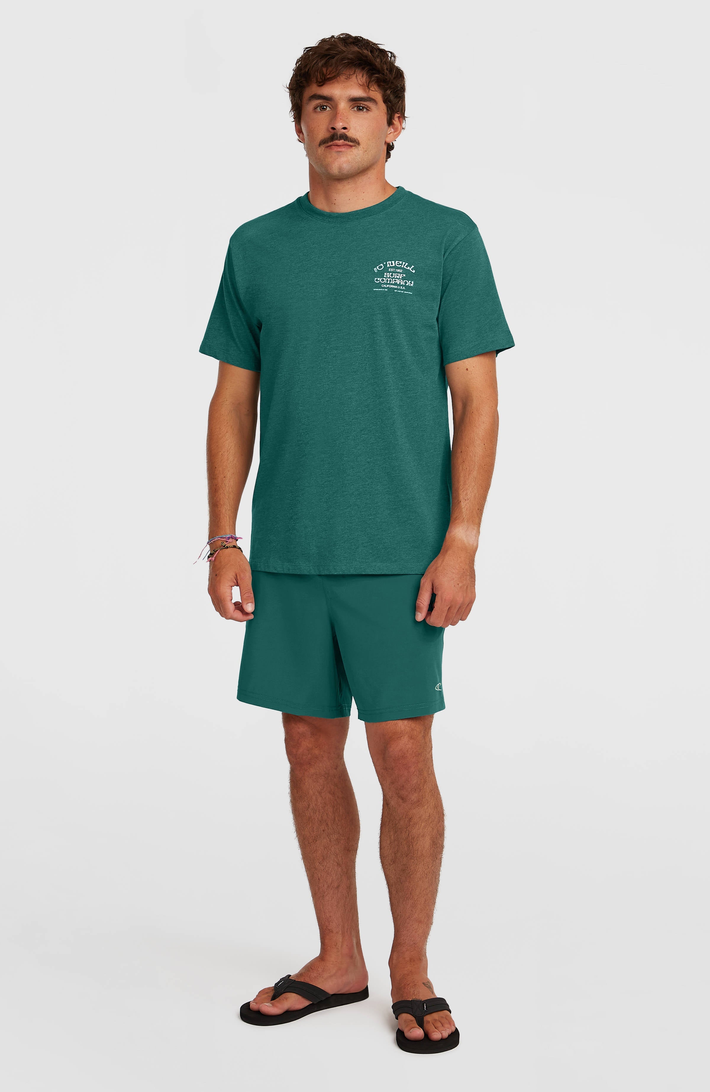 Pocket Print 16'' Swimshorts Botanical Heat