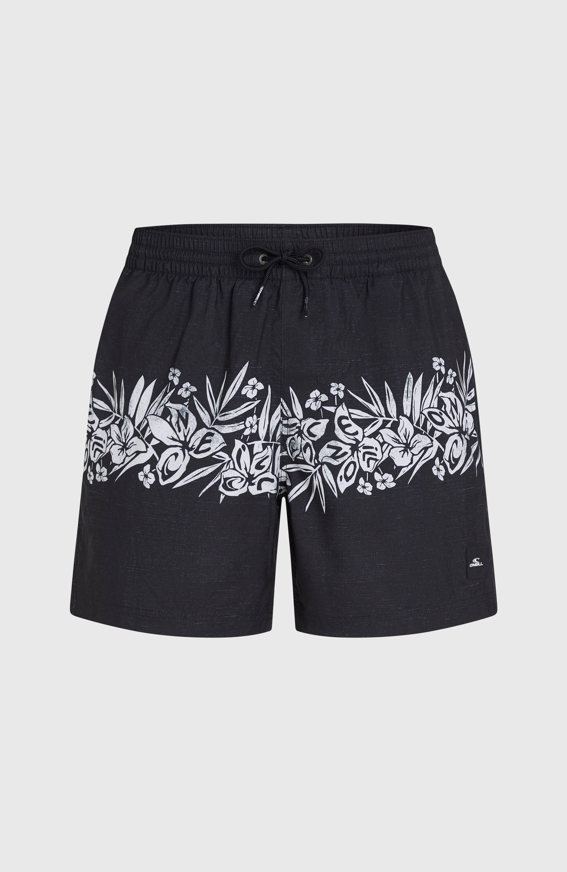 O'Neill Uni Flower 16'' Swimshorts Black Tropical Stripe