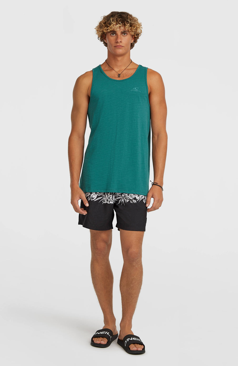 O'Neill Uni Flower 16'' Swimshorts Black Tropical Stripe