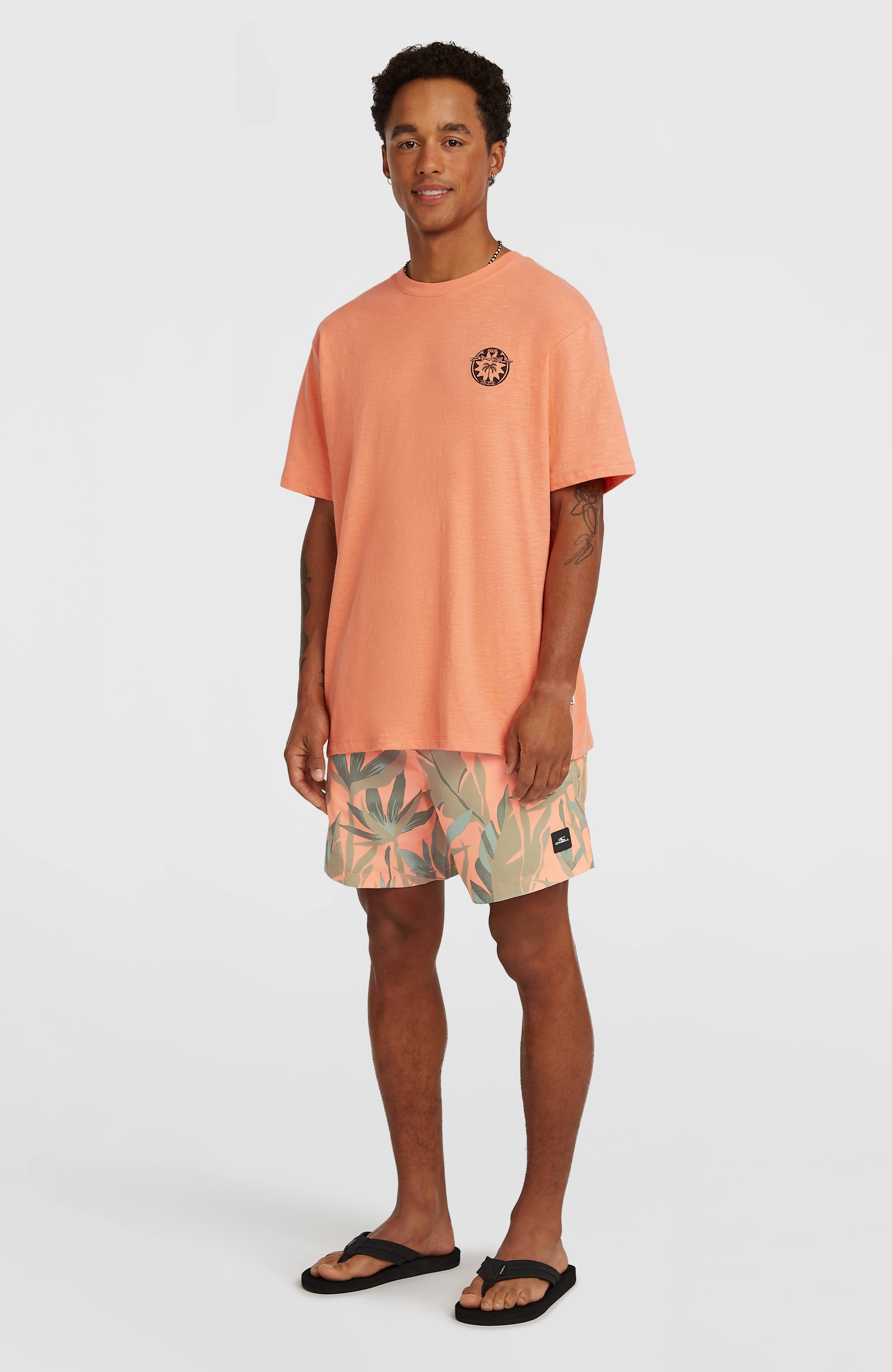 O'Neill Print 16'' Swimshorts Orange Tropicana Big