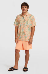 Pocket Print 16'' Swimshorts Funky Peach