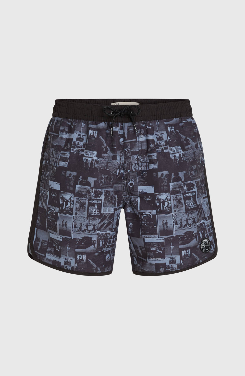 O'Riginals Scallop 16'' Swimshorts Black Out Heritage AOP