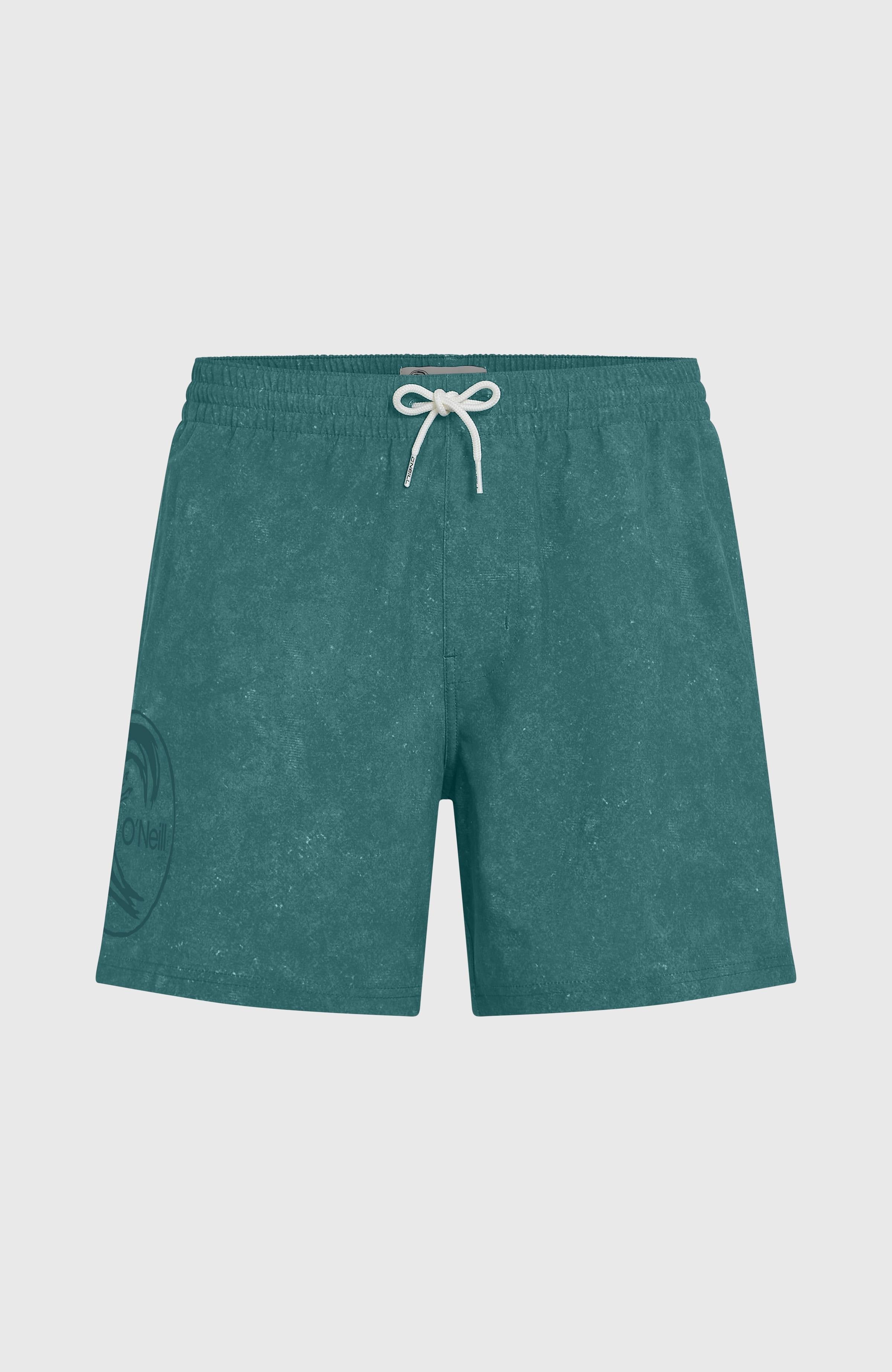 O'Riginals Cali Ocean 16'' Swimshorts Green Originals Acid Wash