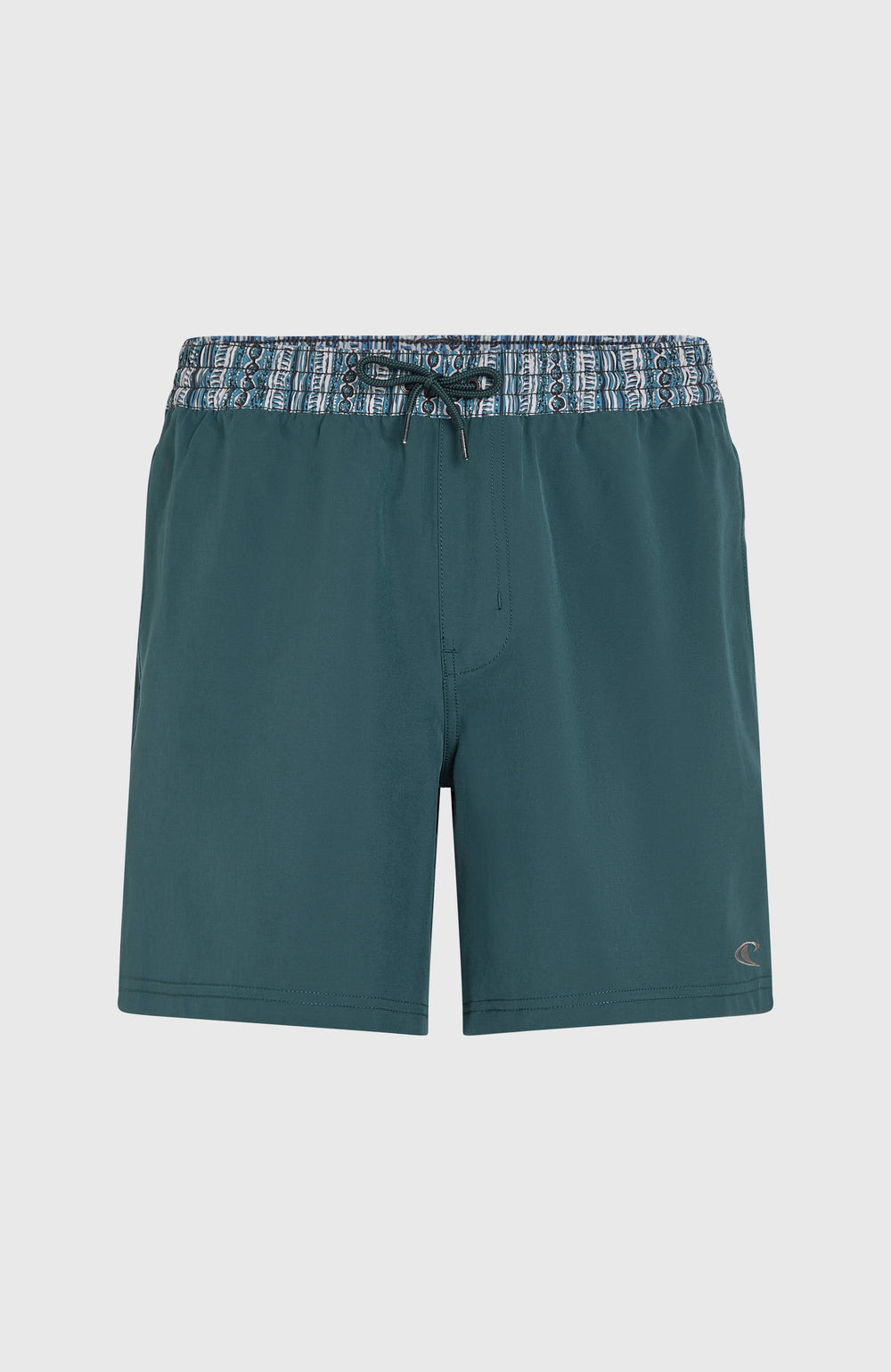 Pocket Print 16'' Swim Shorts Alma Steel