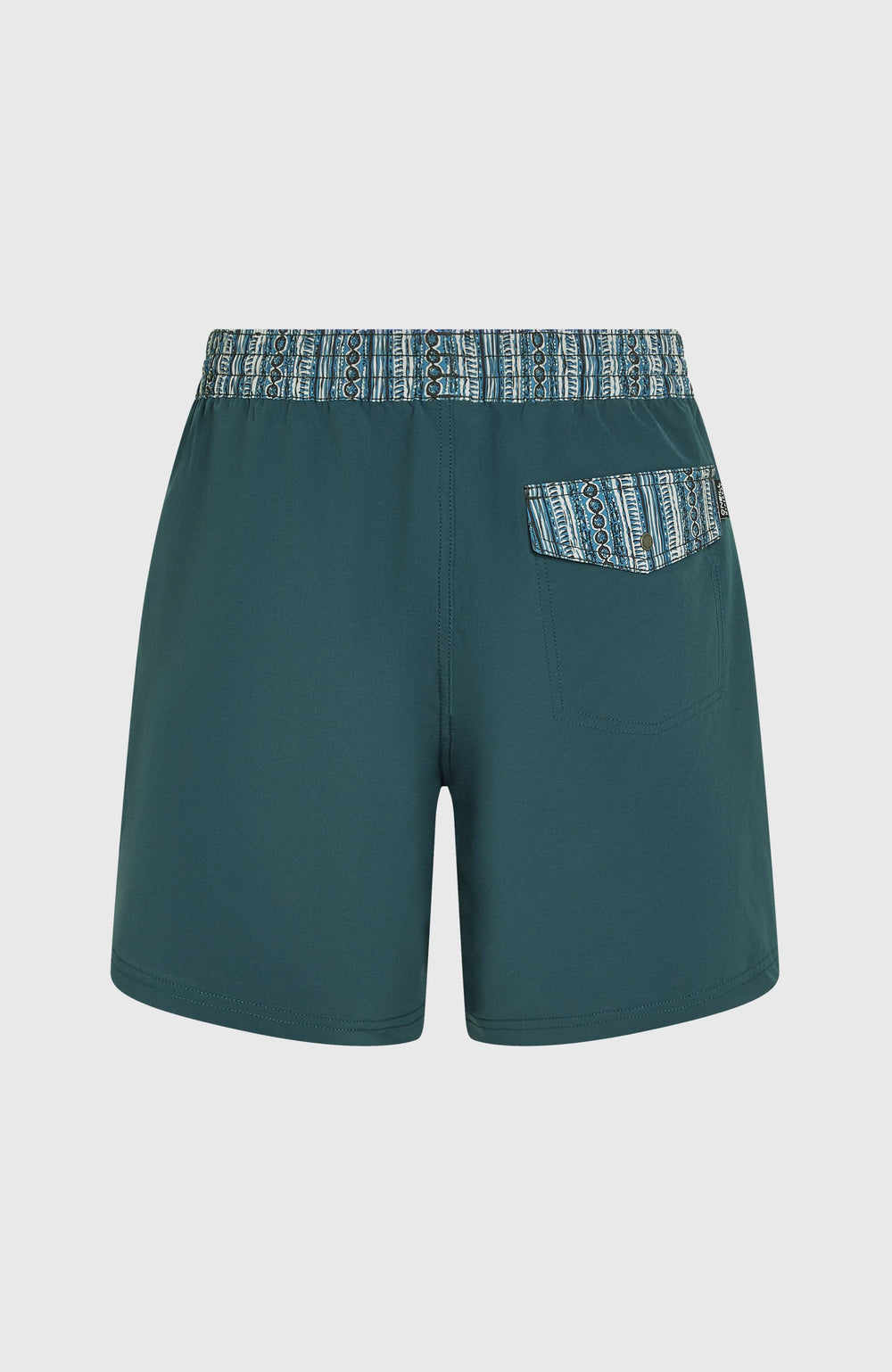 Pocket Print 16'' Swim Shorts Alma Steel
