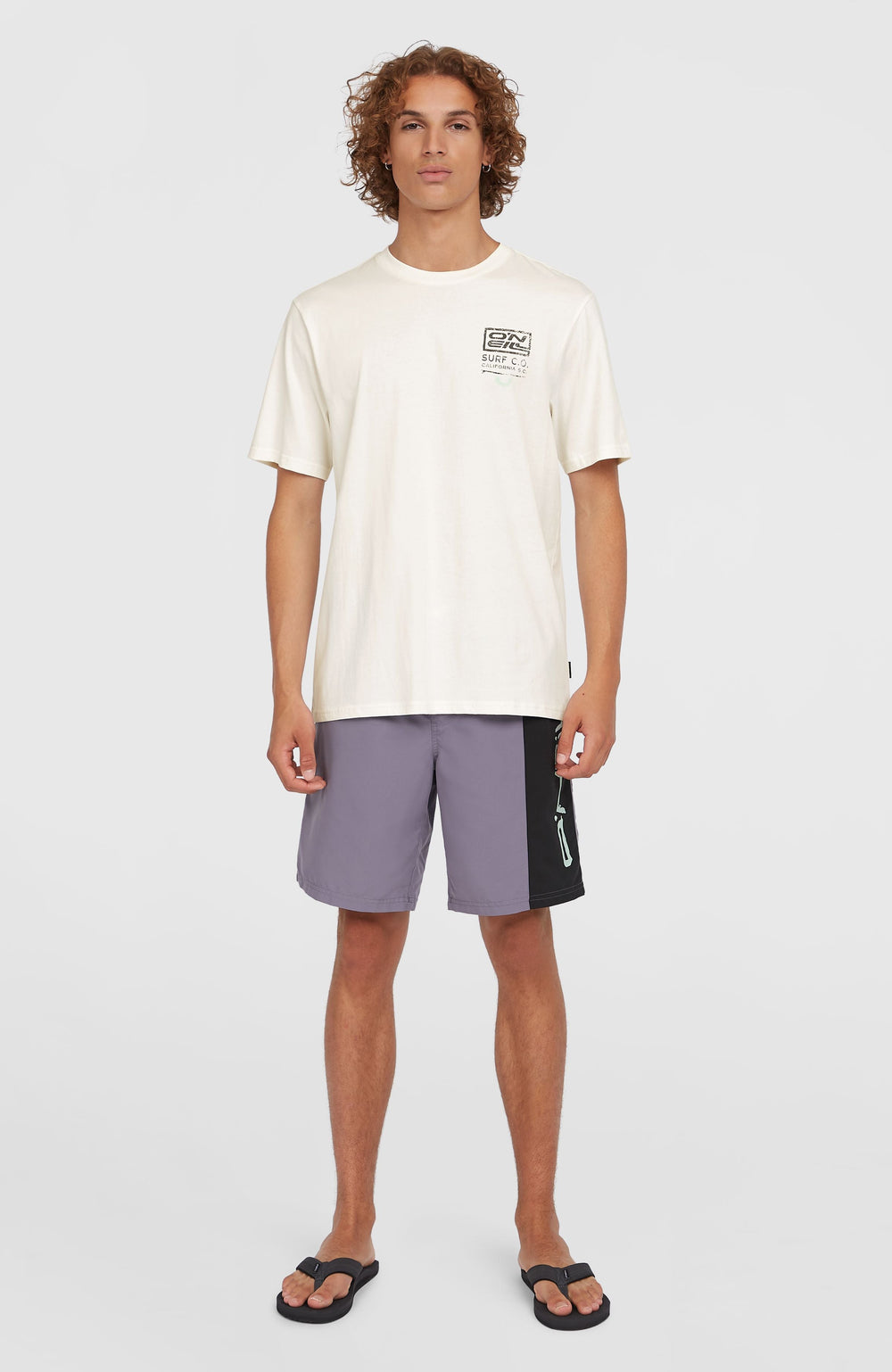 Retro 19'' Swim Shorts Storm Colour Block