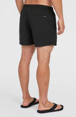Retro 14'' Swim Shorts Black Out Colour Block