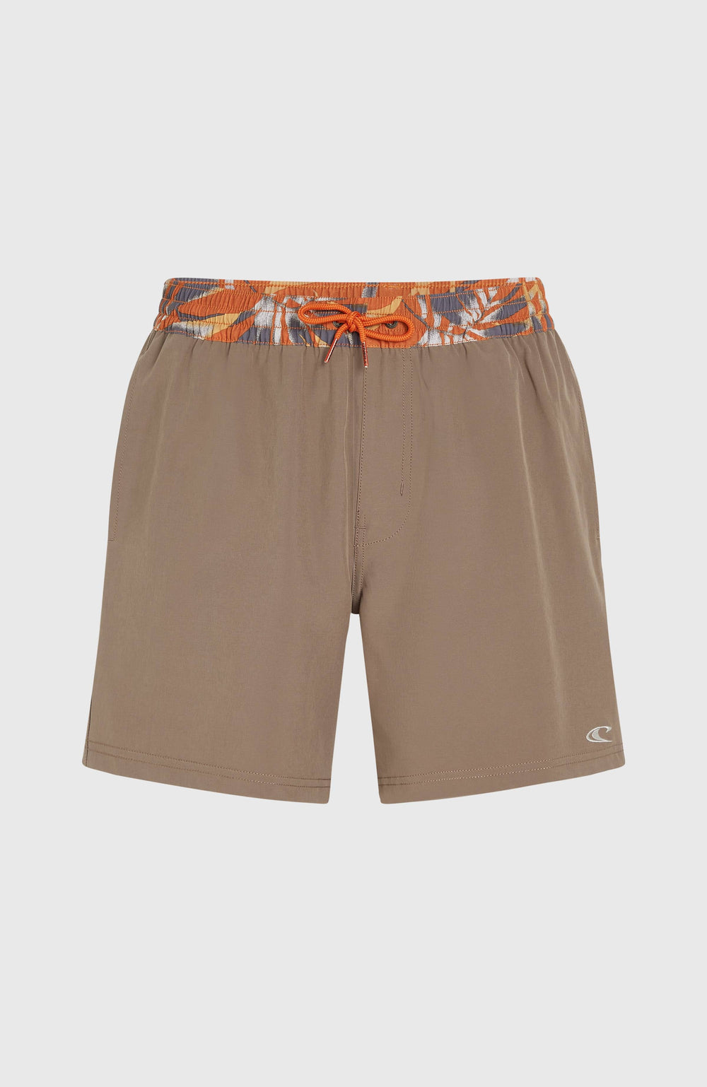 Pocket Print 16'' Swim Shorts Pure Cashmere
